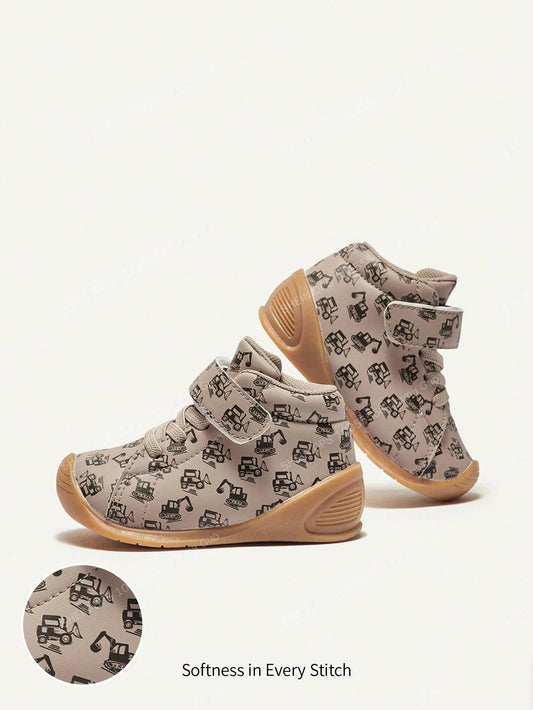 High-Top Baby Boy, Soft-Soled Flat-Soled Baby Sneakers