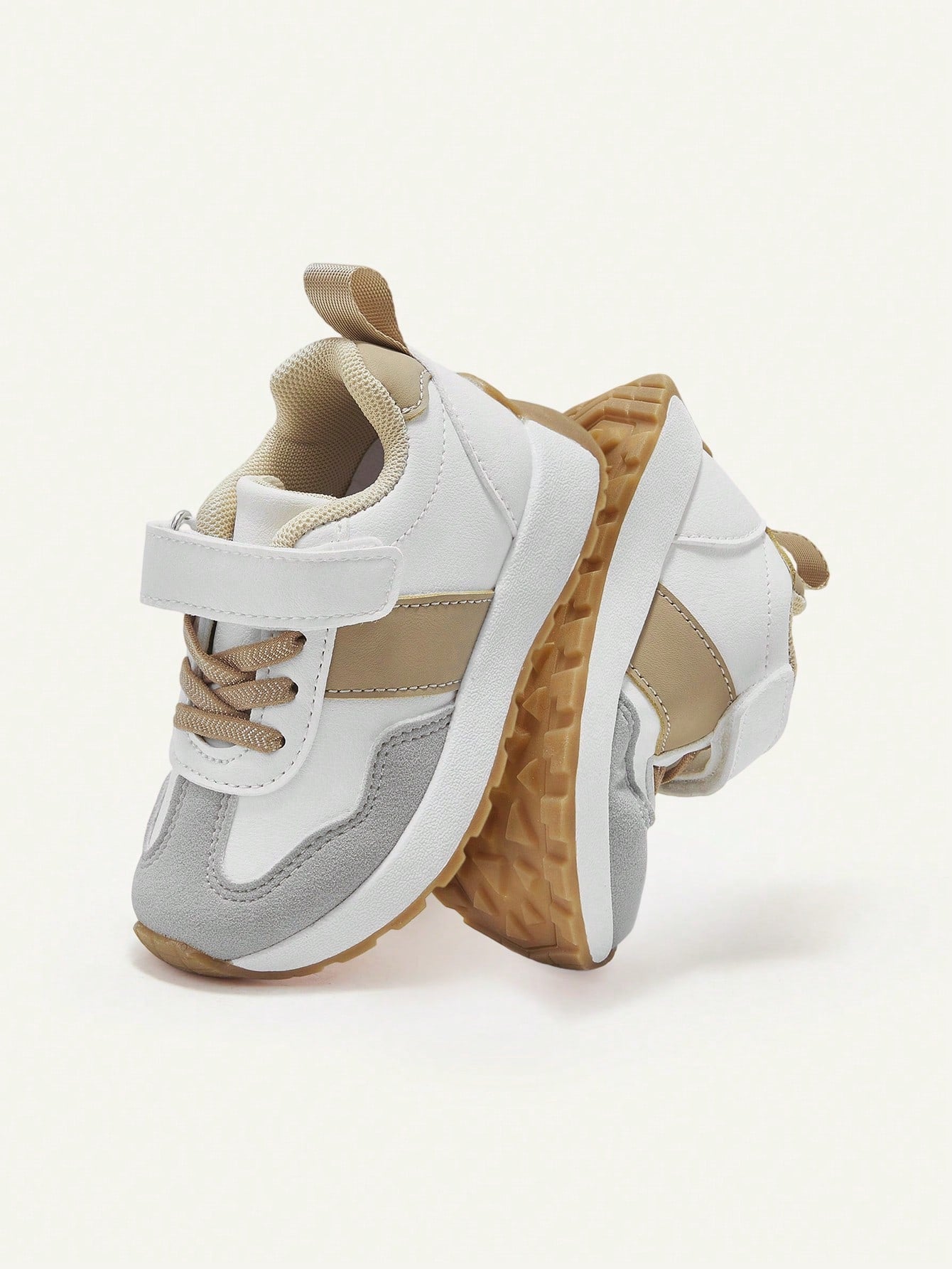 Contrasting Colors Boys Pastoral Soft Bottom Flat Bottom Baby Sports Shoes