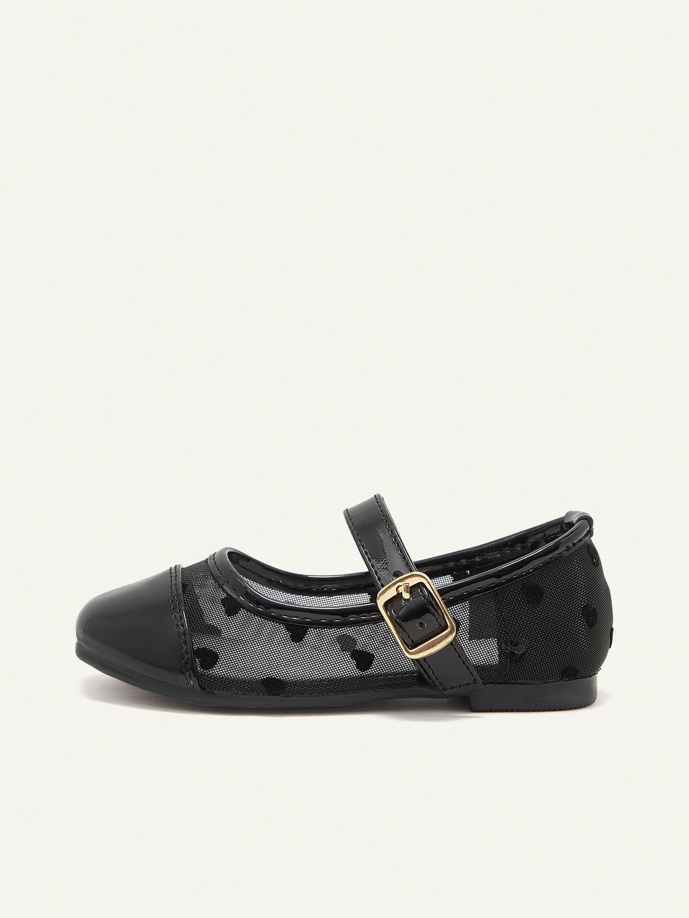 Lace Cute Black Love Versatile Elegant Flat Cute Princess Baby Flats