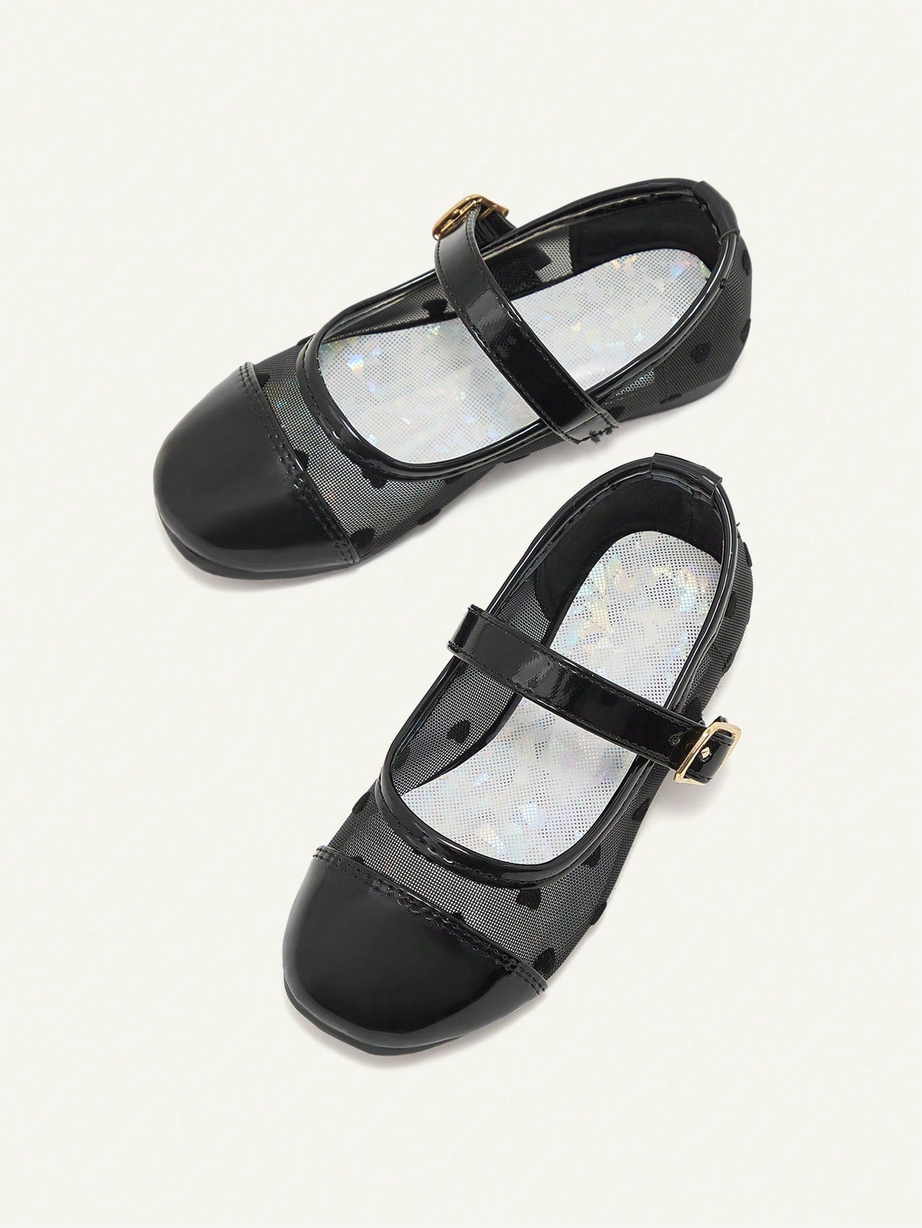Lace Cute Black Love Versatile Elegant Flat Cute Princess Baby Flats
