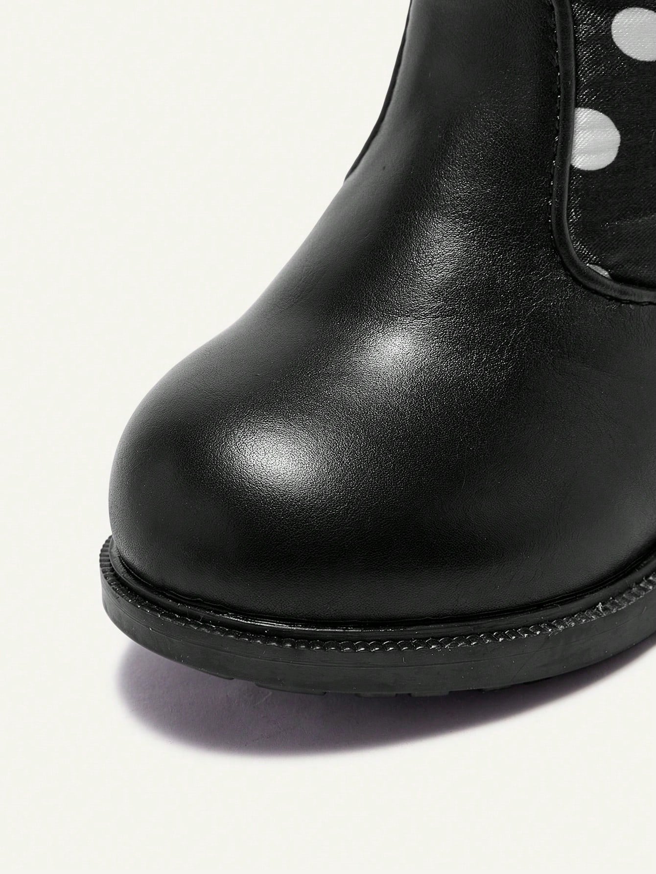 Polka Dot Fun Retro Baby Ankle Boots Western Cowboy Boots
