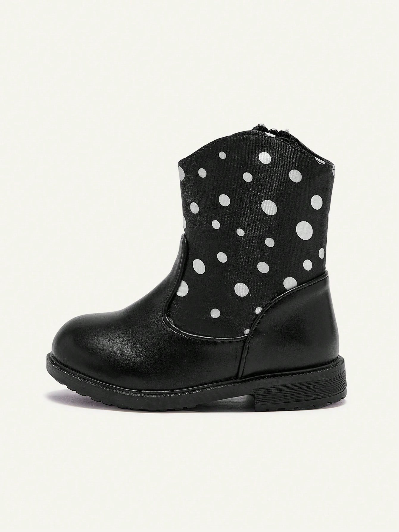 Polka Dot Fun Retro Baby Ankle Boots Western Cowboy Boots