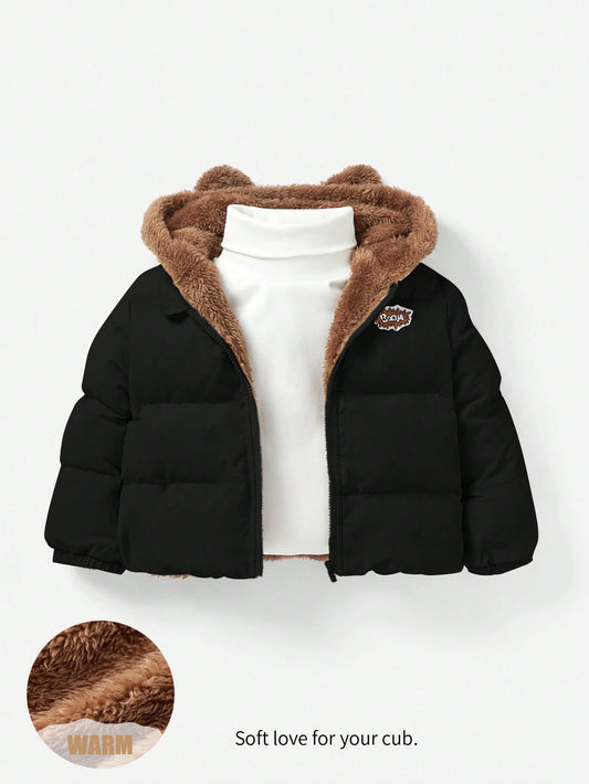 Baby Boy Casual Regular Sherpa Lined Windbreaker Jacket