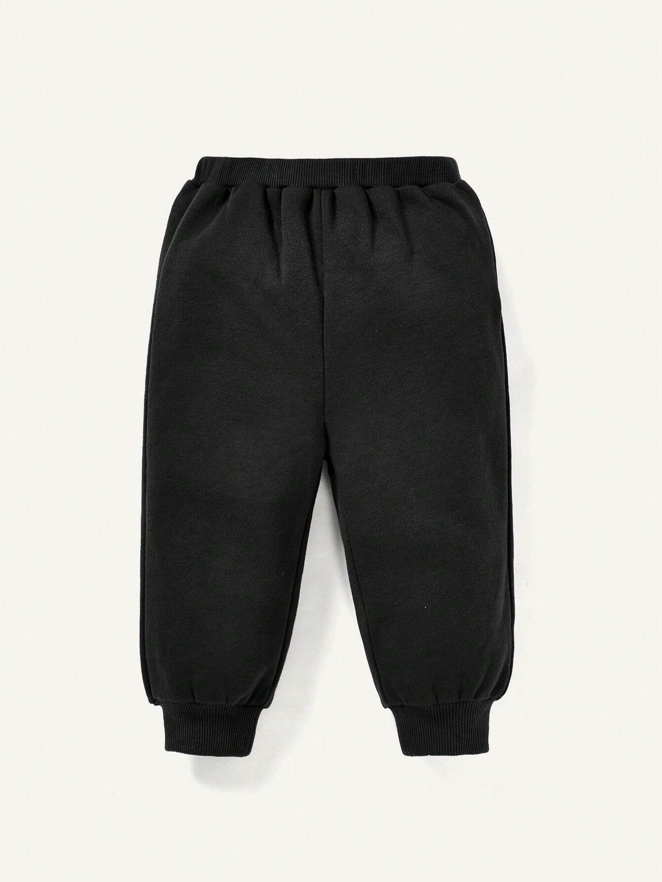 Baby Boy Half Zip Raglan Sleeve Flap Pocket Sweatshirt & Sweatpants