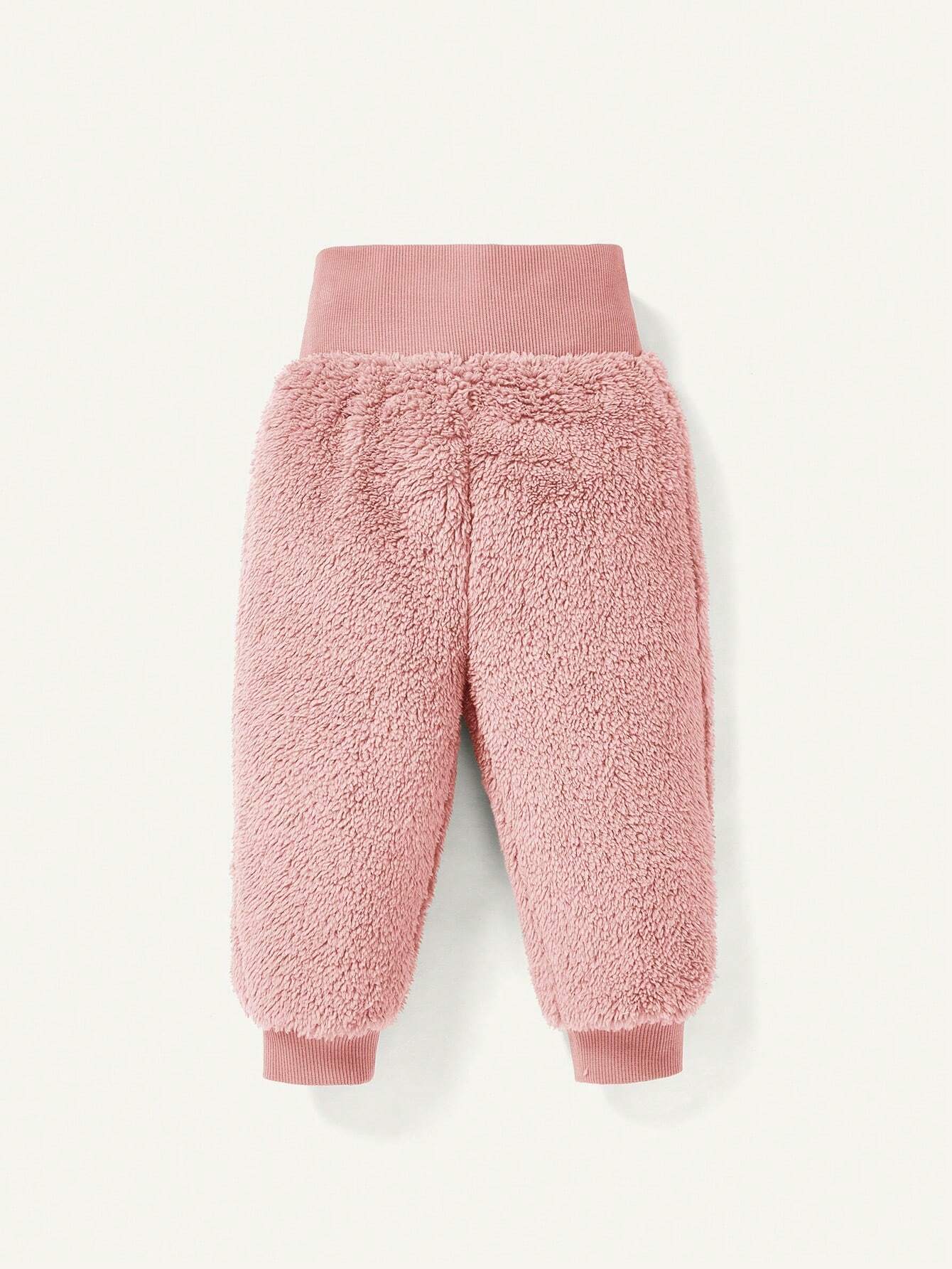 Cozy Pixies 2pcs Baby Girl Hooded Fleece Jacket And Thick Pants Set