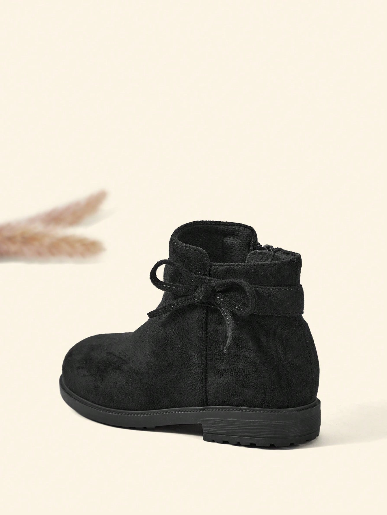 Baby Girls Bow Decor Breathable Fashion Classic Boots For Outdoor
