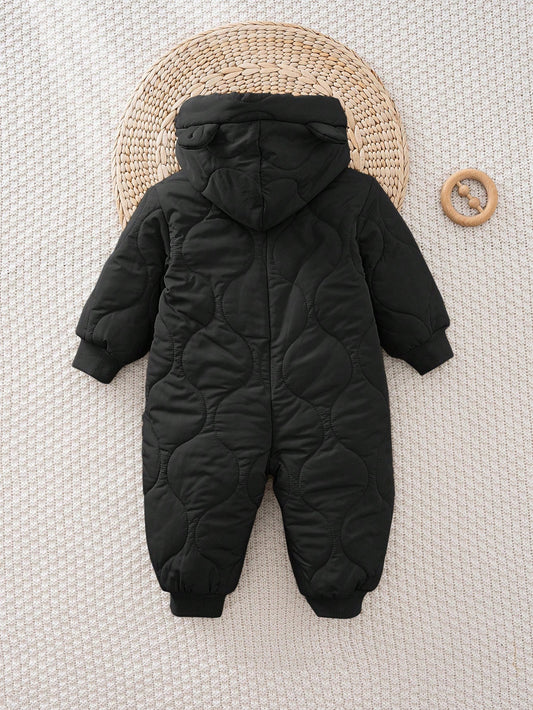 Baby Boy Baby Girl Autumn And Winter Three-Dimensional Ear Hooded
