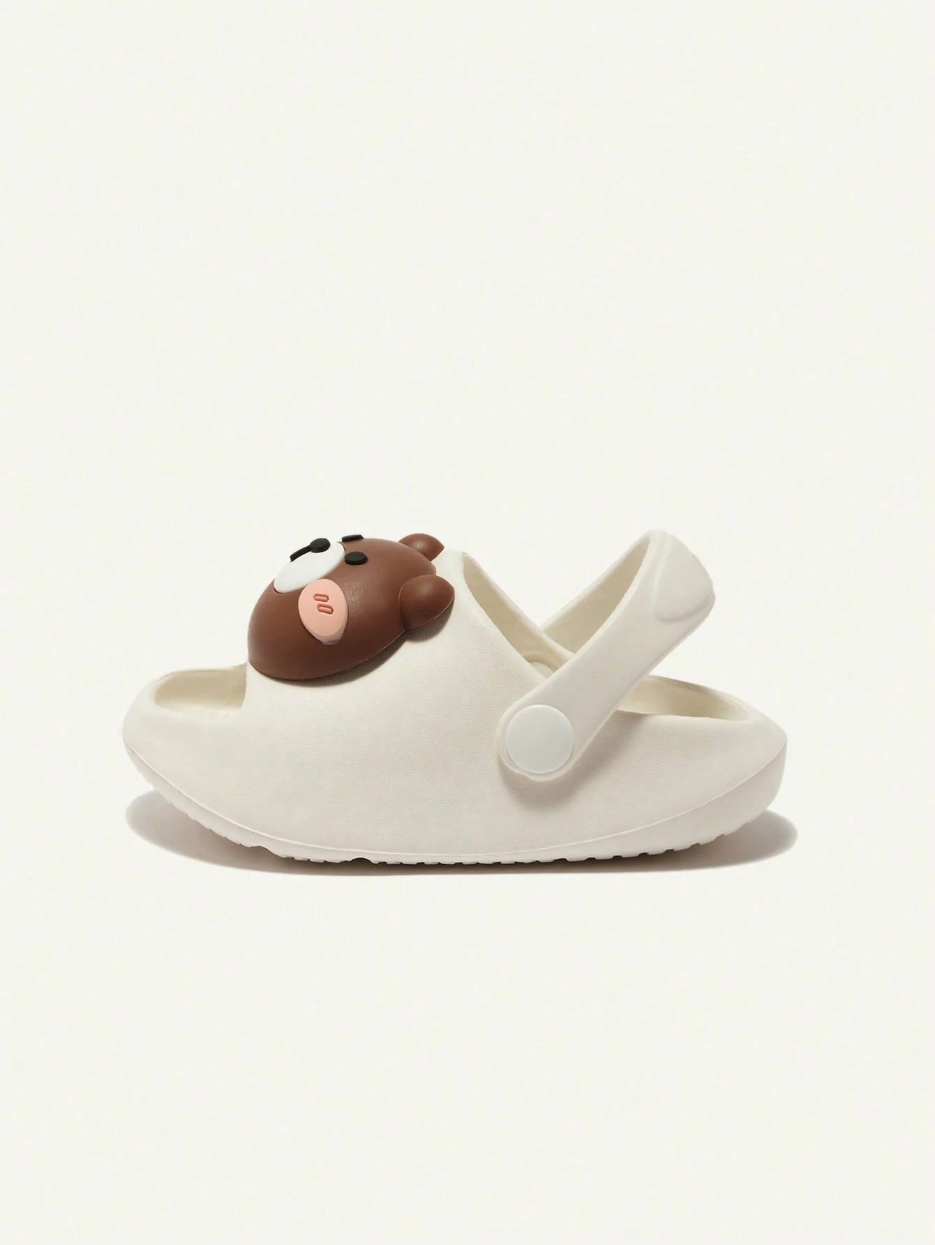 Cozy Pixies Cute Bear Pattern Soft Comfortable Anti-slip Baby Sandals