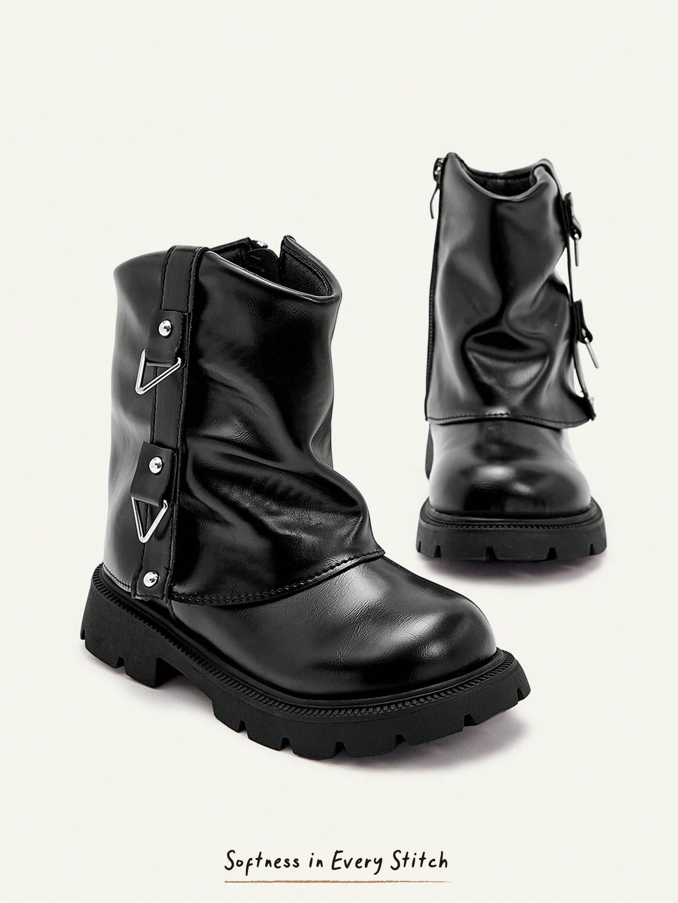 Soft-Soled Non-Slip Ankle Boots Girls' Baby Boots