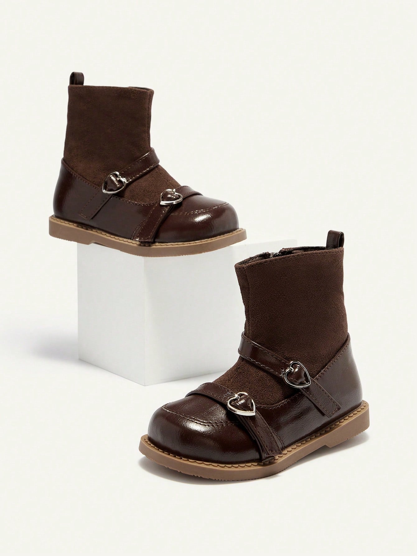 Casual Mary Jane Ankle Boots Autumn And Winter Button Boots