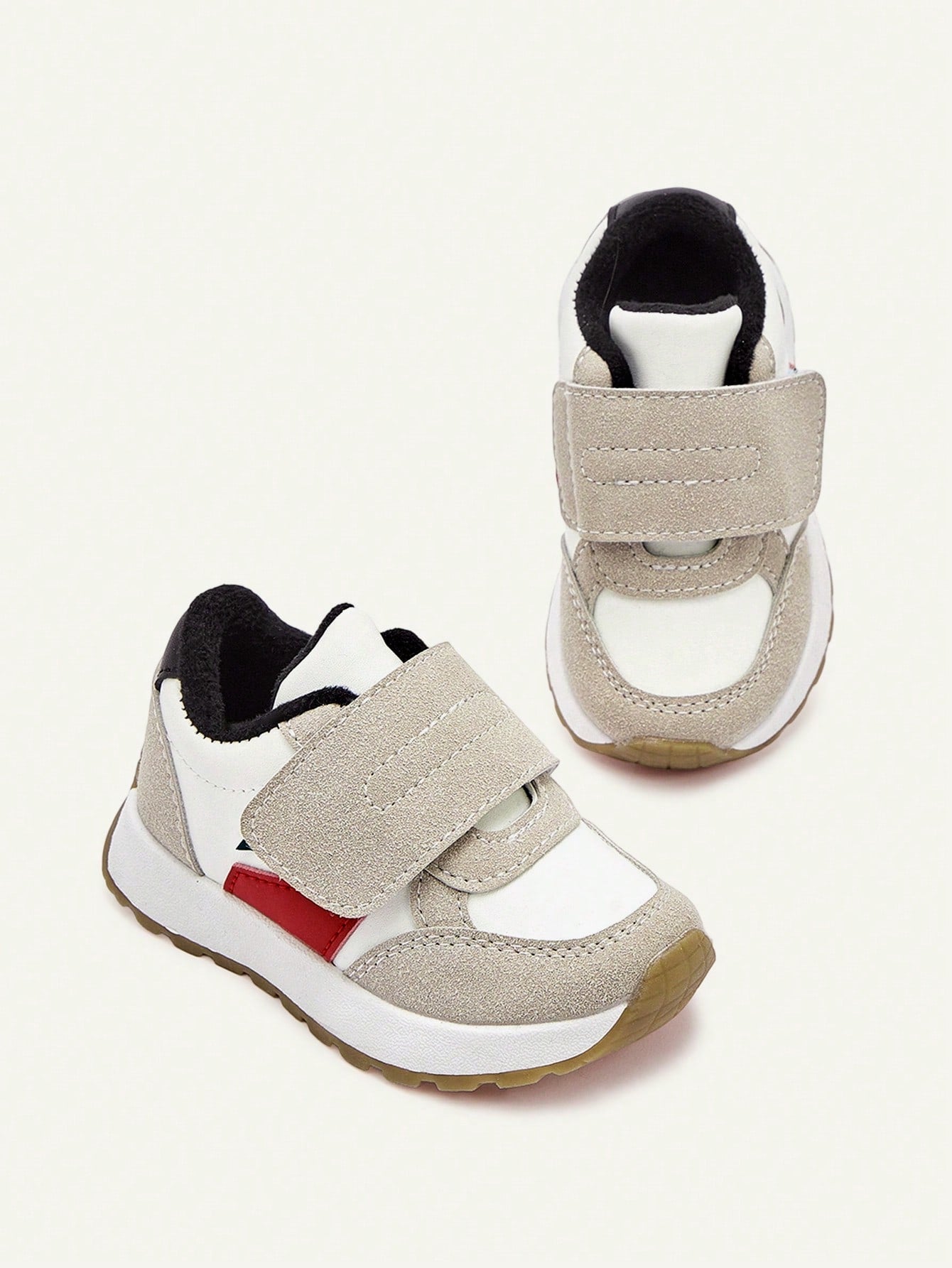 Contrasting Colors Multi-Color Matching Boys Soft Bottom Flat