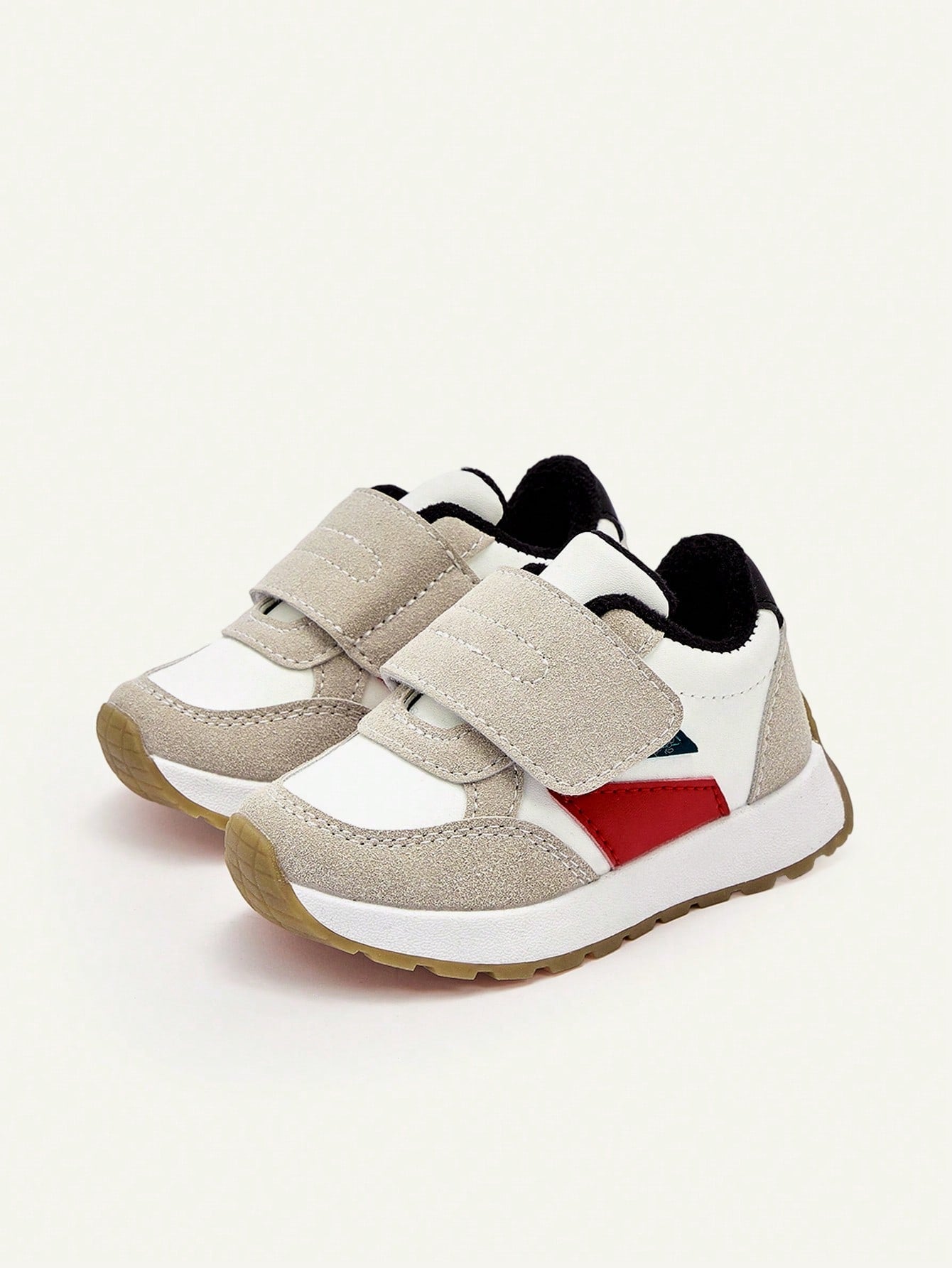 Contrasting Colors Multi-Color Matching Boys Soft Bottom Flat