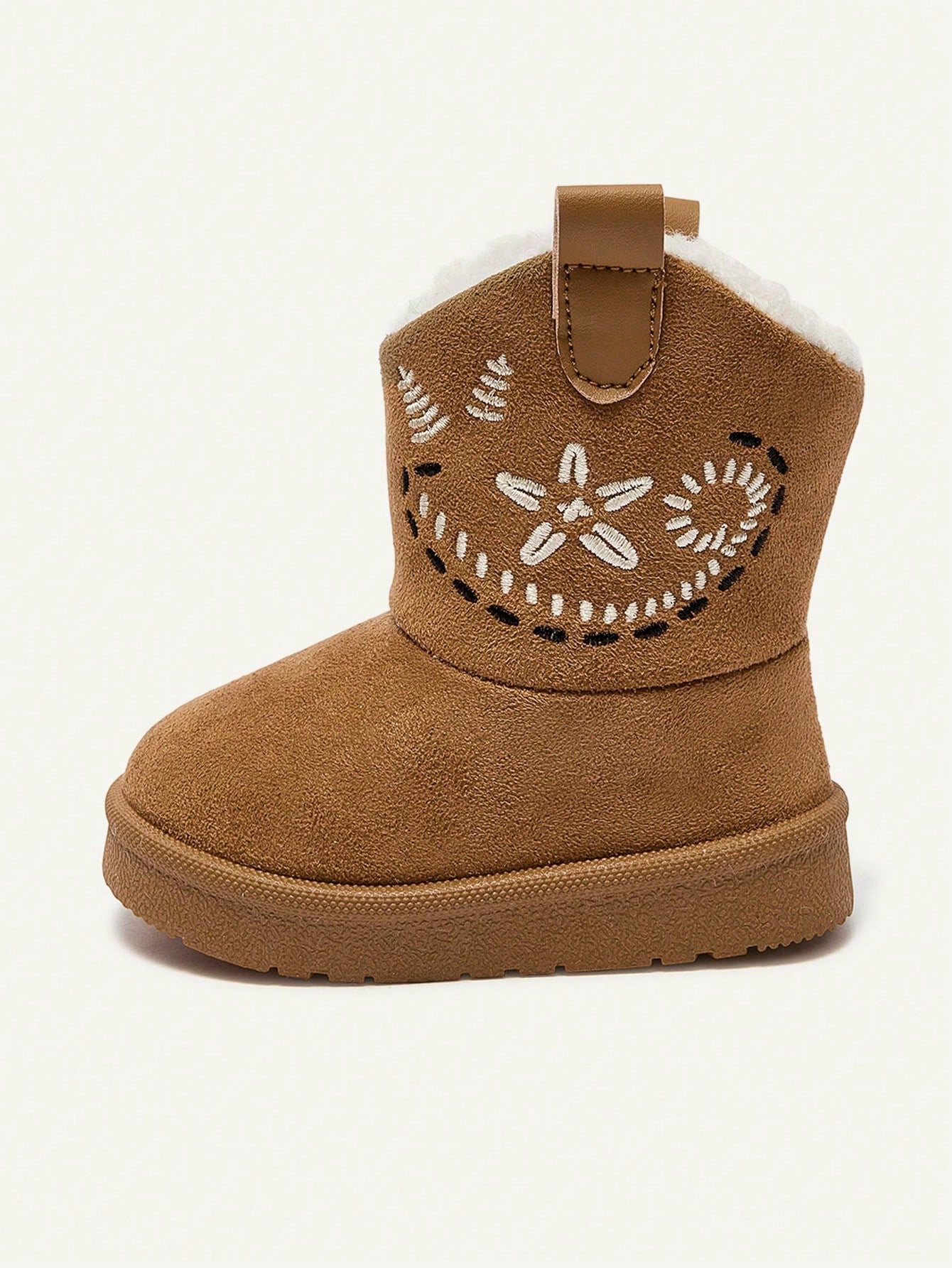 Camel Winter High-Top Snow Boots