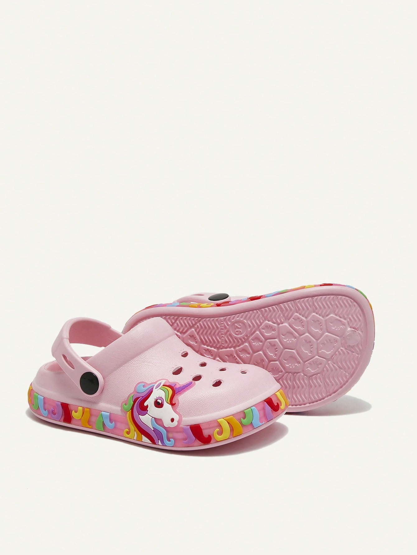 Lightweight Fashionable Pink Cartoon Cute Casual Breathable Sandals