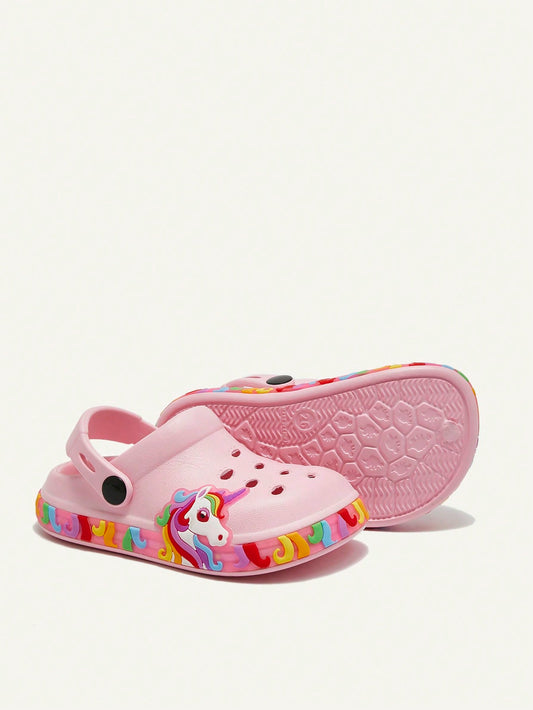 Lightweight Fashionable Pink Cartoon Cute Casual Breathable Sandals