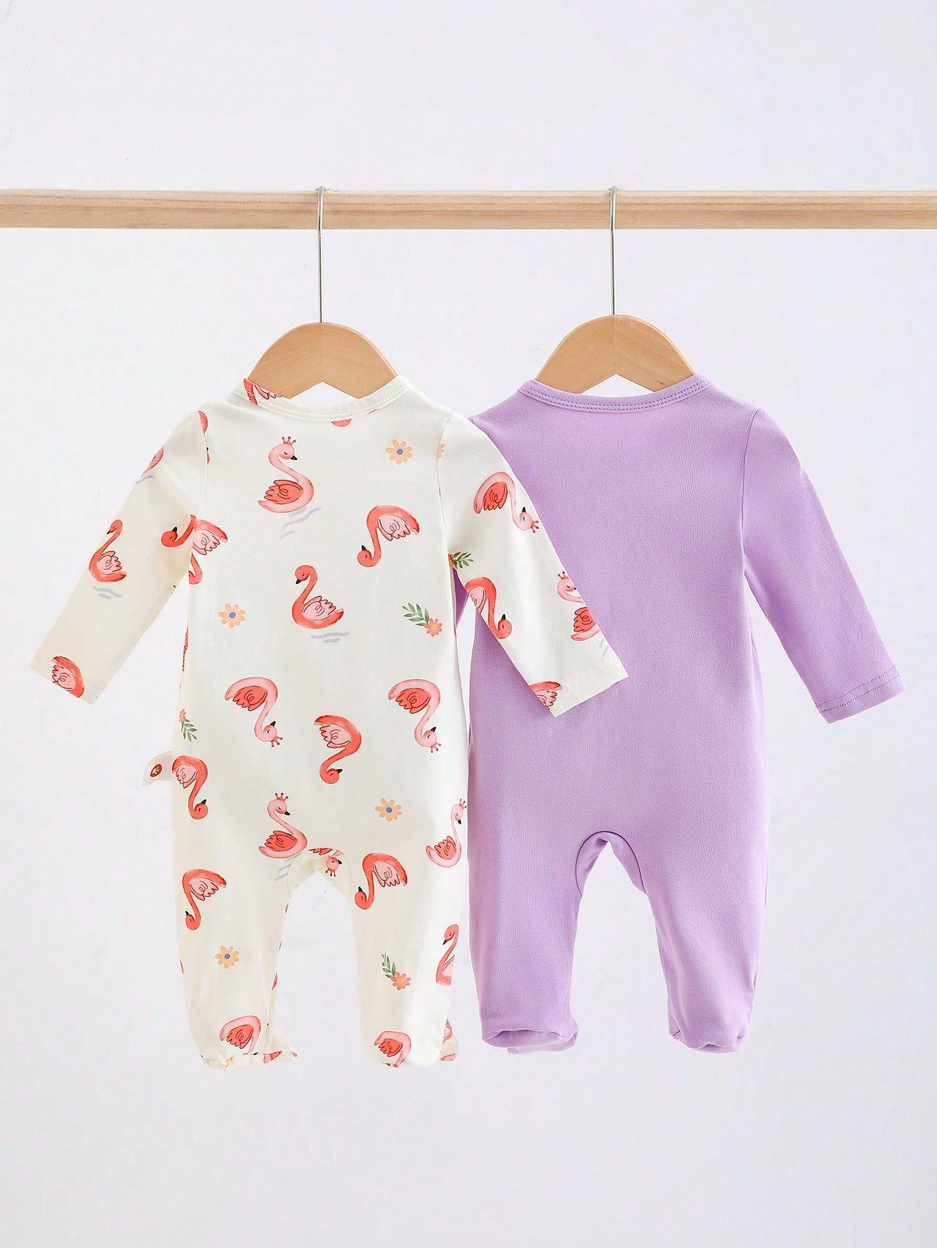 Cozy Pixies Newborn Baby Girl Ballet Girl Graphic Knitted Soft Crew Neck Long Sleeve Jumpsuit With Pants
