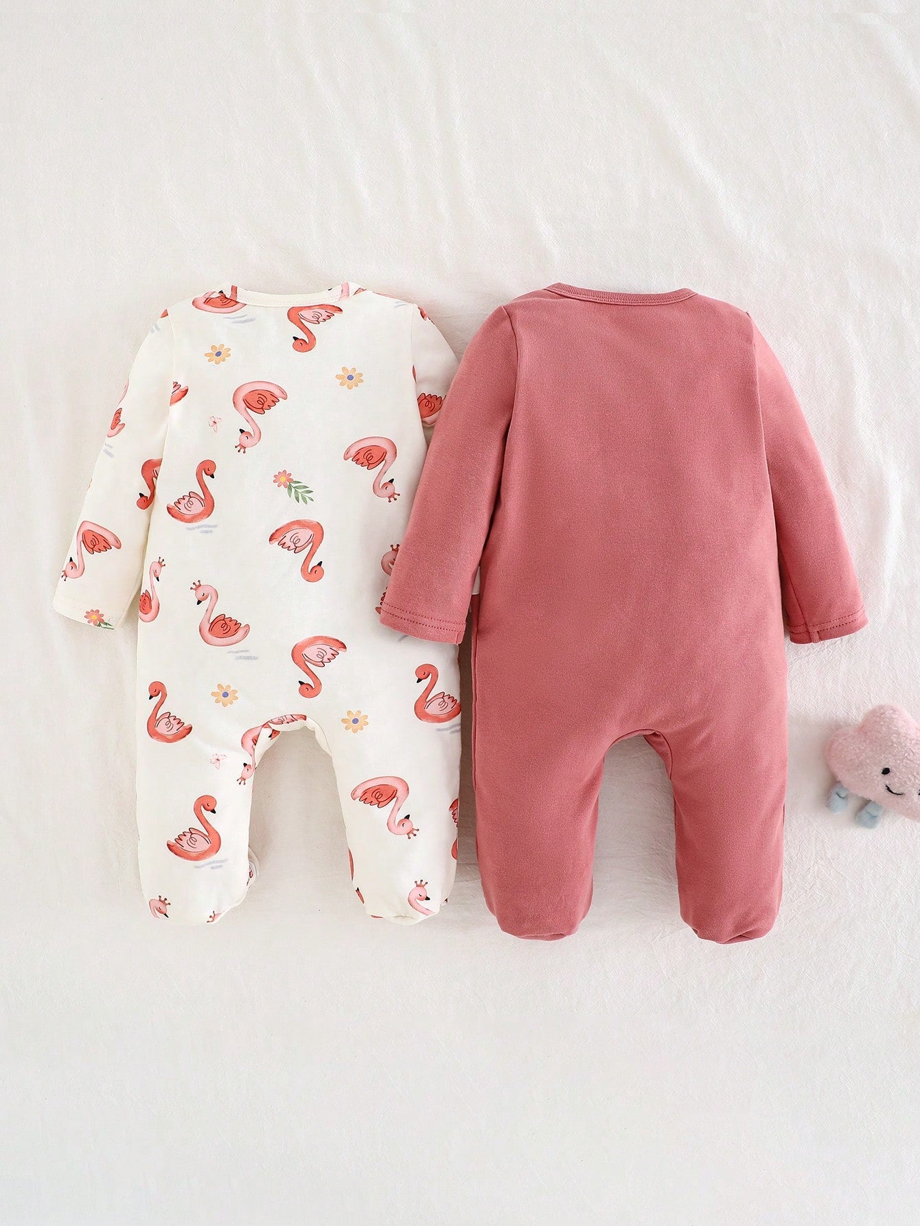 Cozy Pixies Newborn Baby Girl Ballet Girl Graphic Knitted Soft Crew Neck Long Sleeve Jumpsuit With Pants