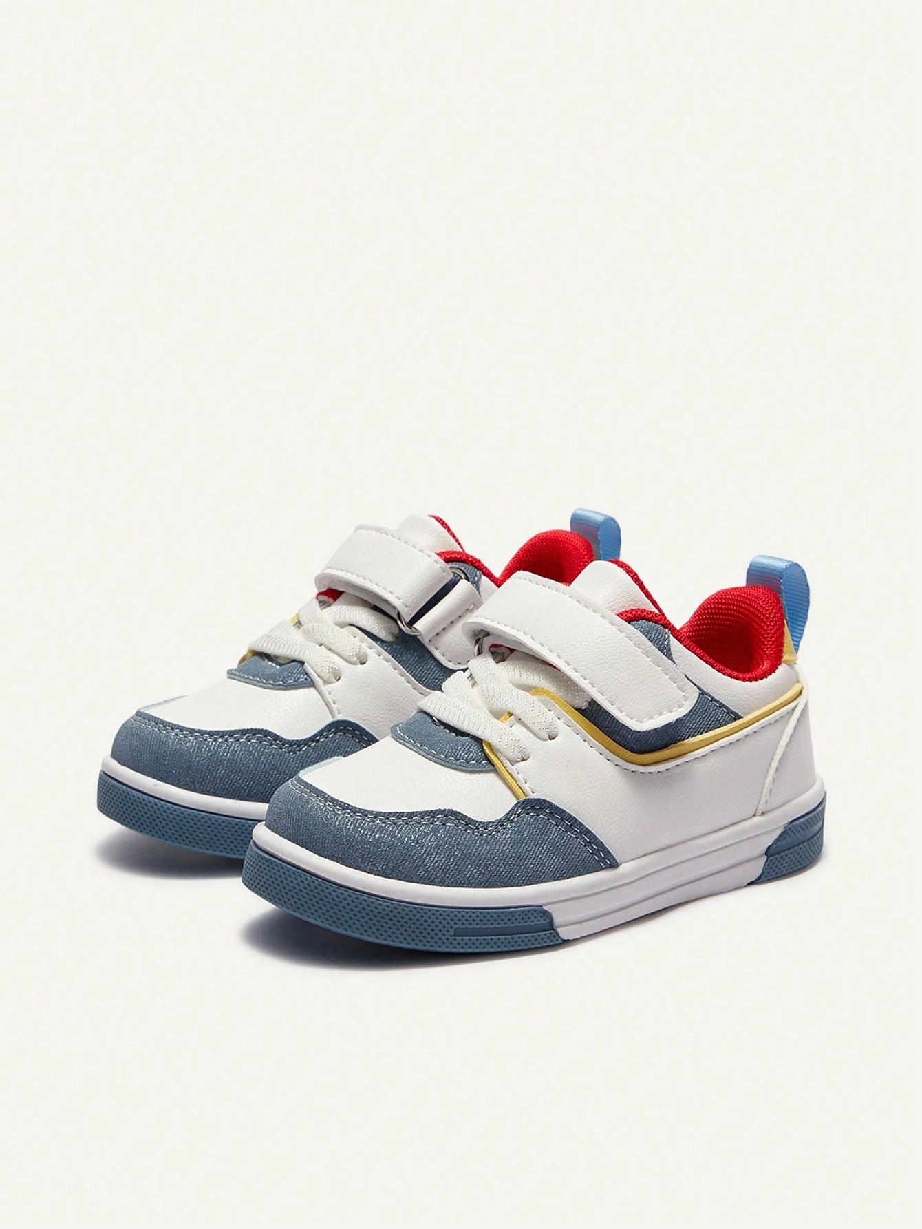 Contrasting Colors,Boys' Soft-Soled Flat-Soled Baby Sneakers