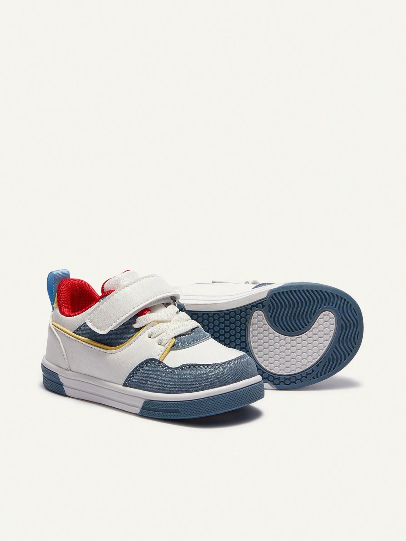 Contrasting Colors,Boys' Soft-Soled Flat-Soled Baby Sneakers