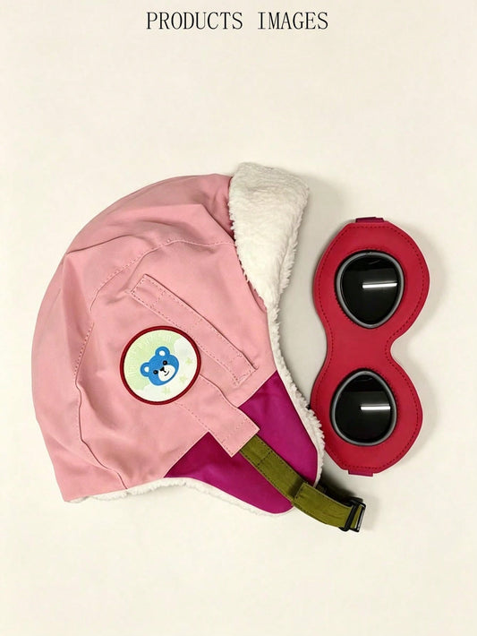 Girls And Boys, Thermal Lined Earflap Hat For Autumn/Winter