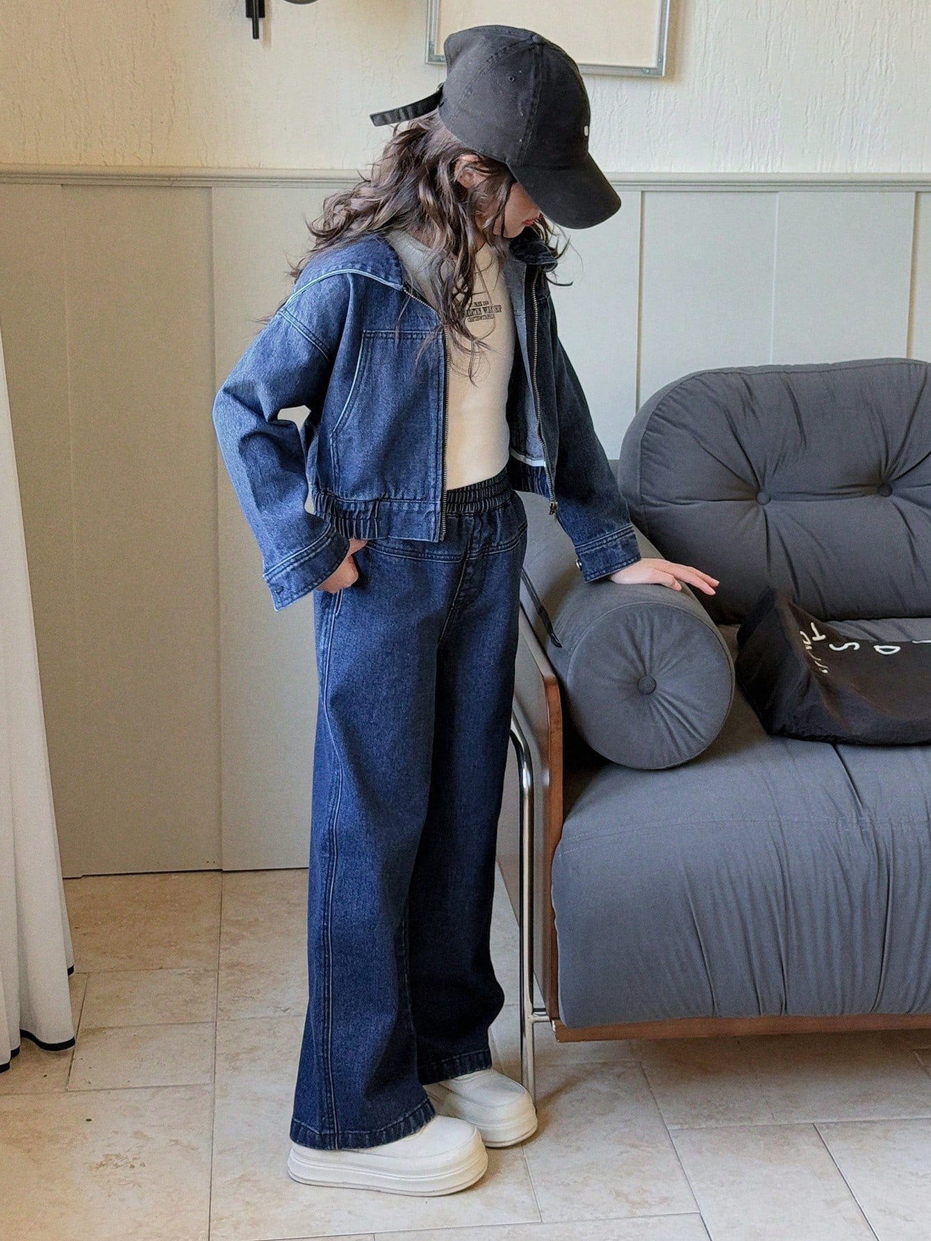 Tween Girl Tween Girl Denim Outfit