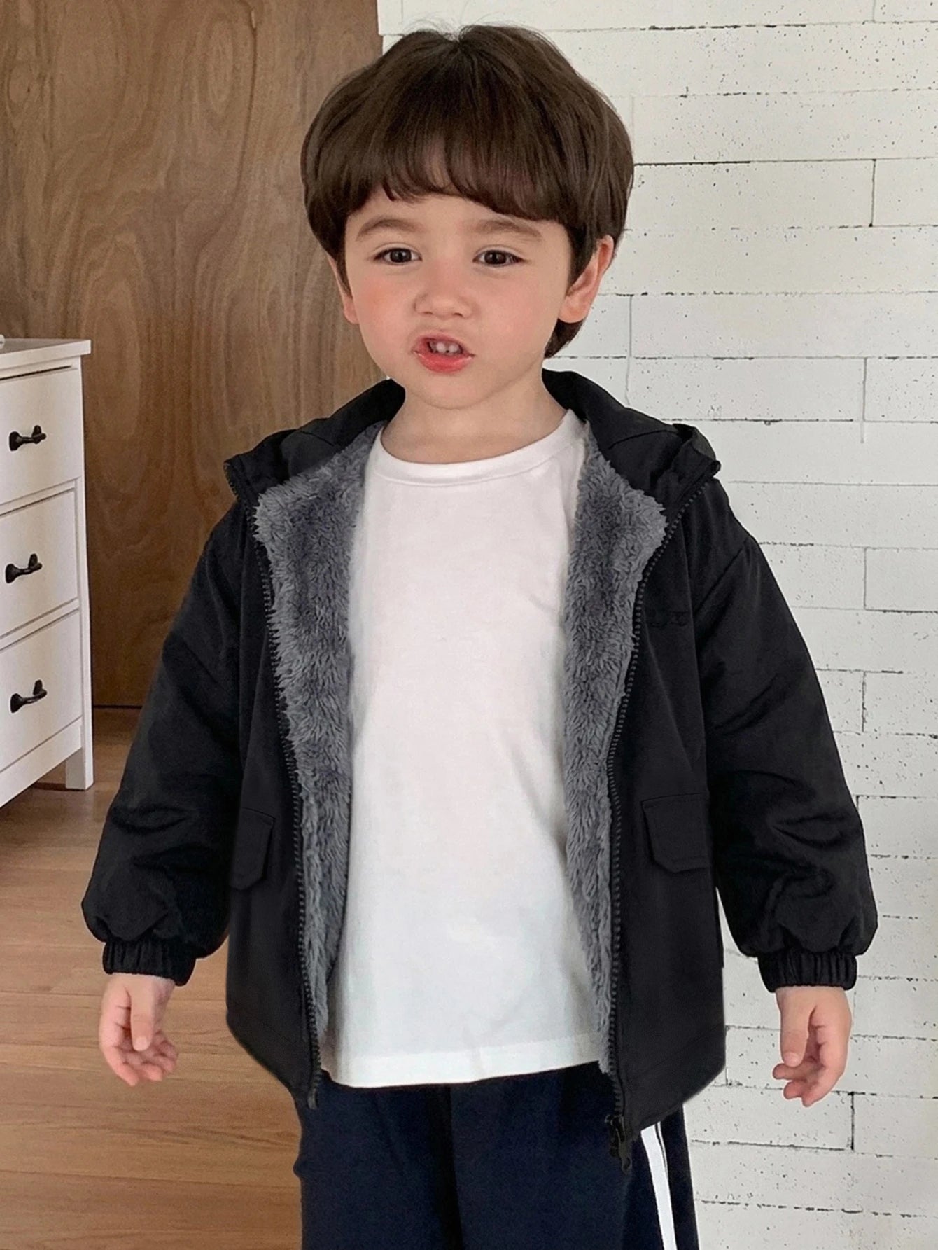 Kids Young Boys Winter Coats
