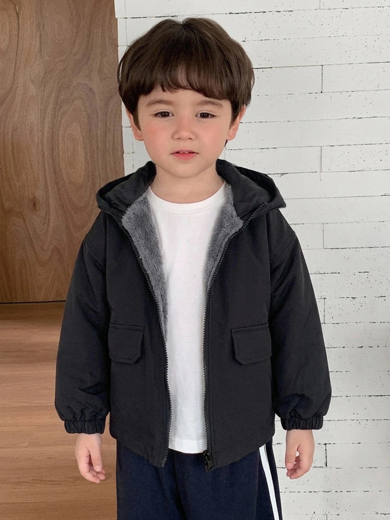 Kids Young Boys Winter Coats
