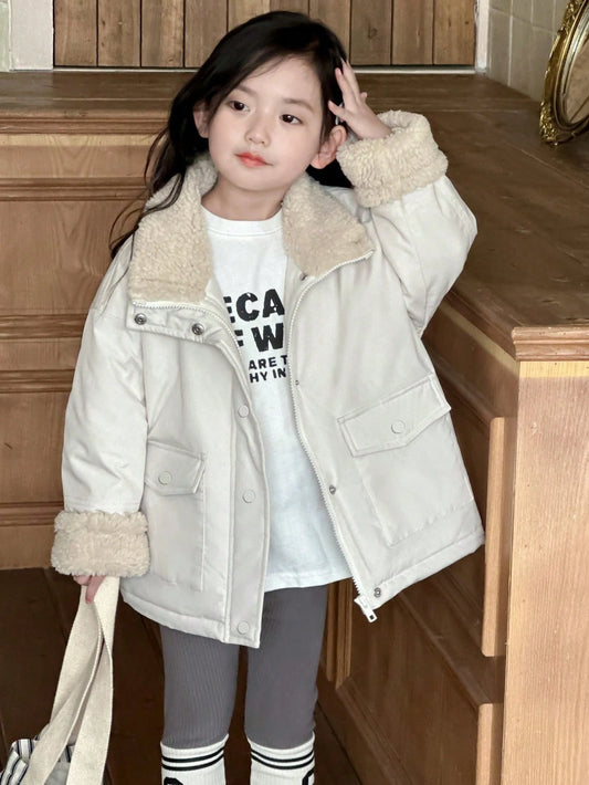 Dazy Kids Young Girl Fall Clothes, Young Girls Padded Coat