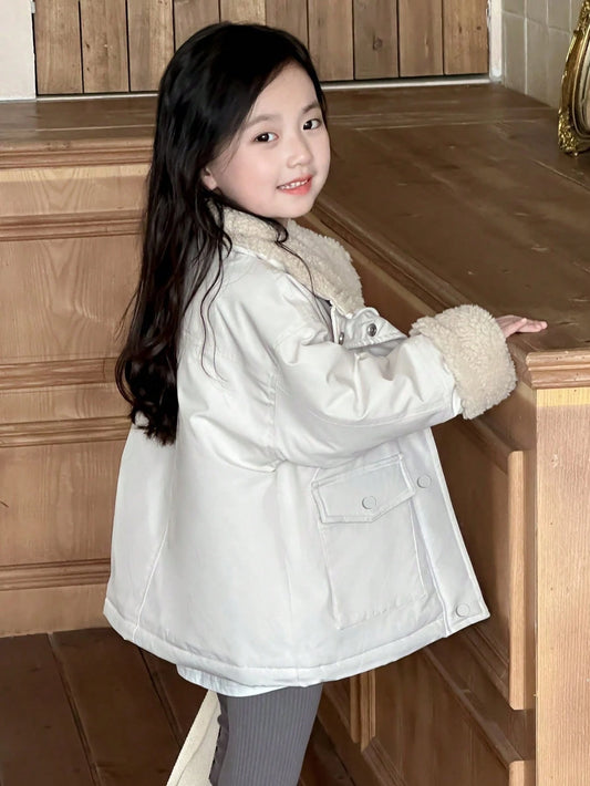 Dazy Kids Young Girl Fall Clothes, Young Girls Padded Coat