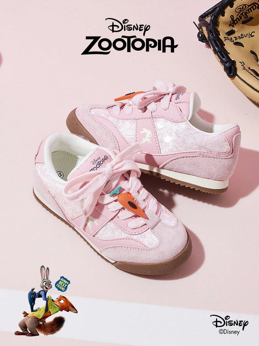 Genuine Co Branded Zootopia2 Children's Sports Shoes Pink