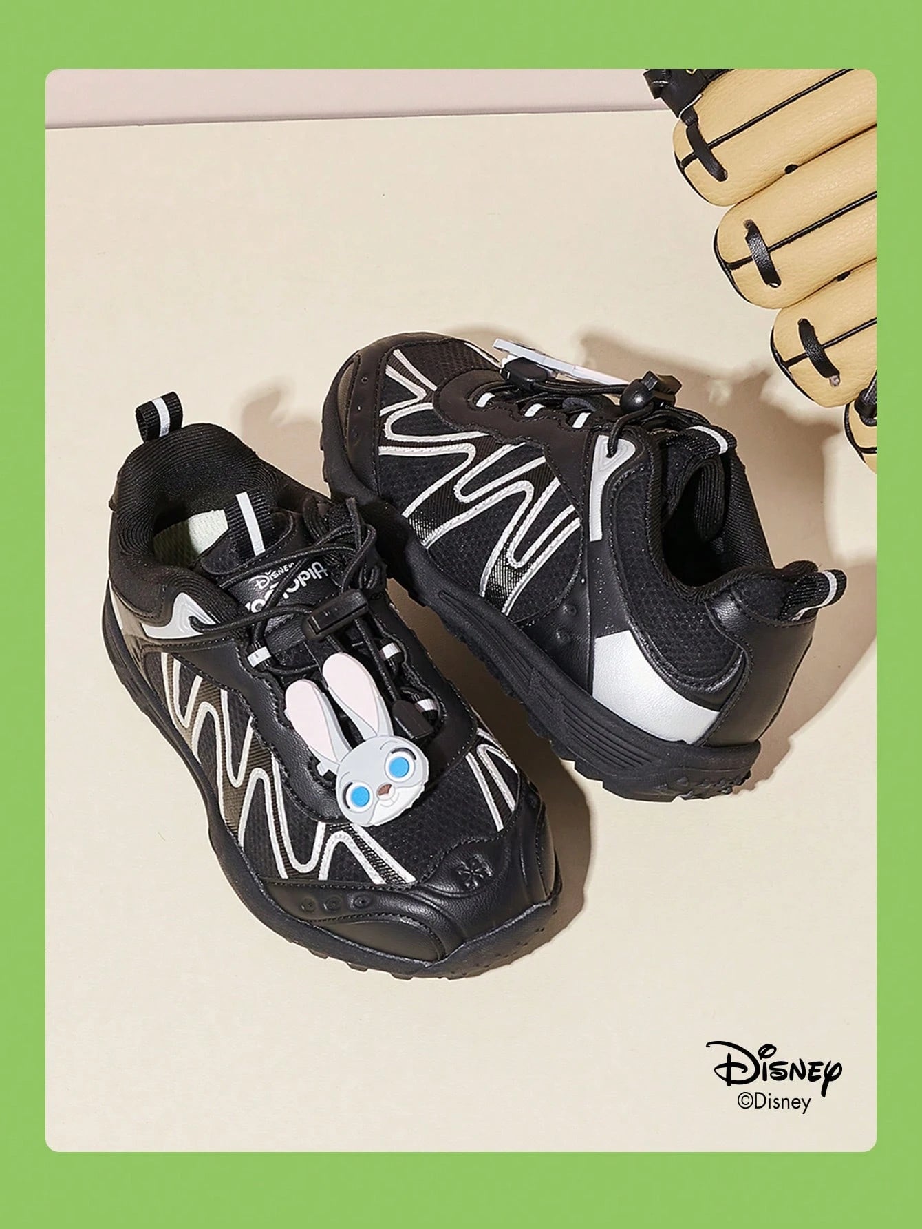 A Pair Of Disney Genuine Co Branded Zootopia2 Children's Sports Shoes