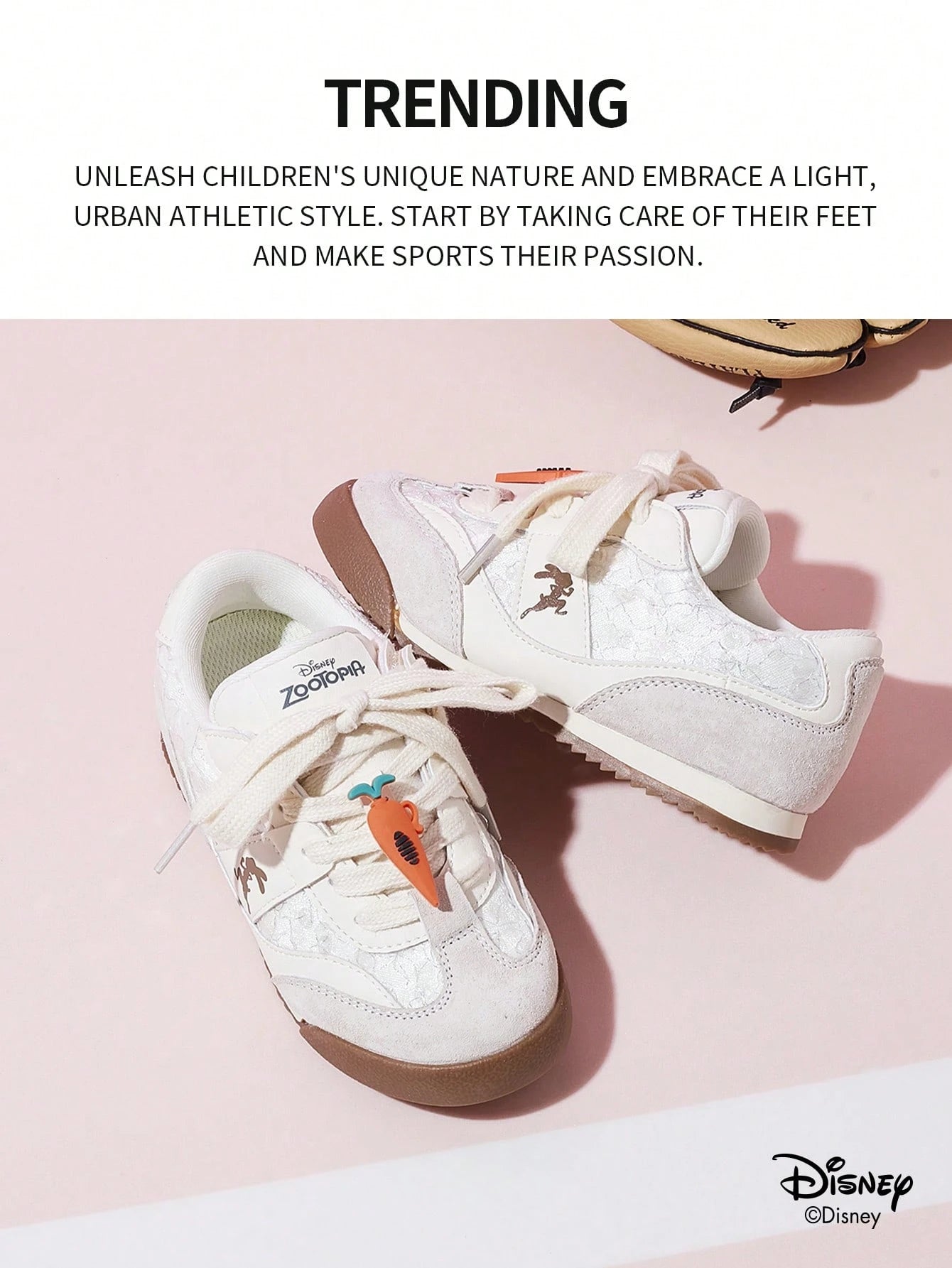 Genuine Co Branded Zootopia2 Children's Sports Shoes