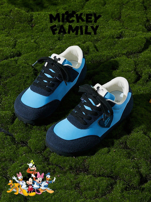 A Pair Of Disney Official Mickey Family Children's Sports Shoes Blue