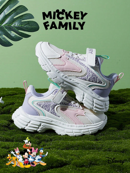 Mickey Family Children's Sports Shoes Pink