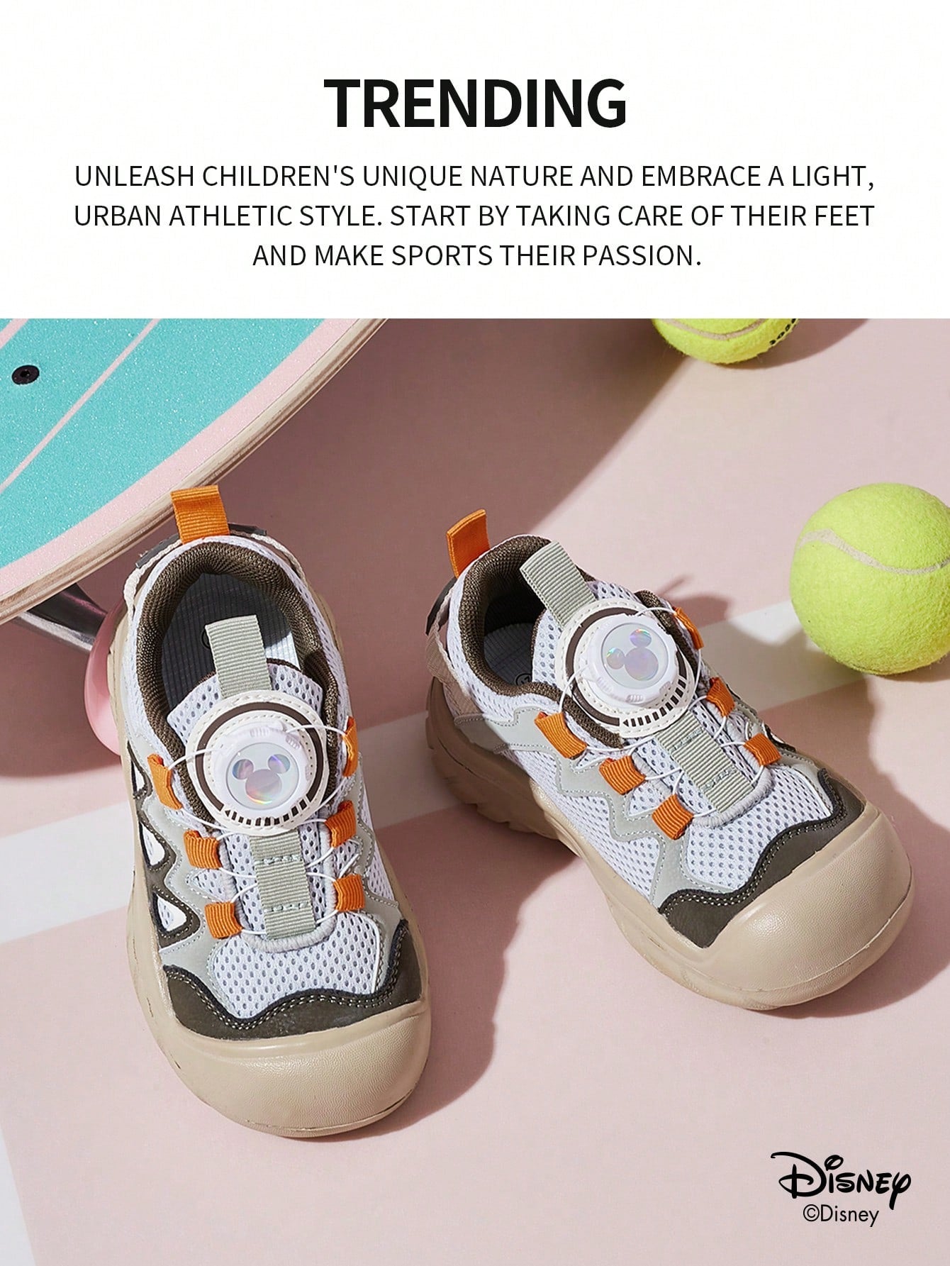 Disney Official Mickey Family Children's Sports Shoes