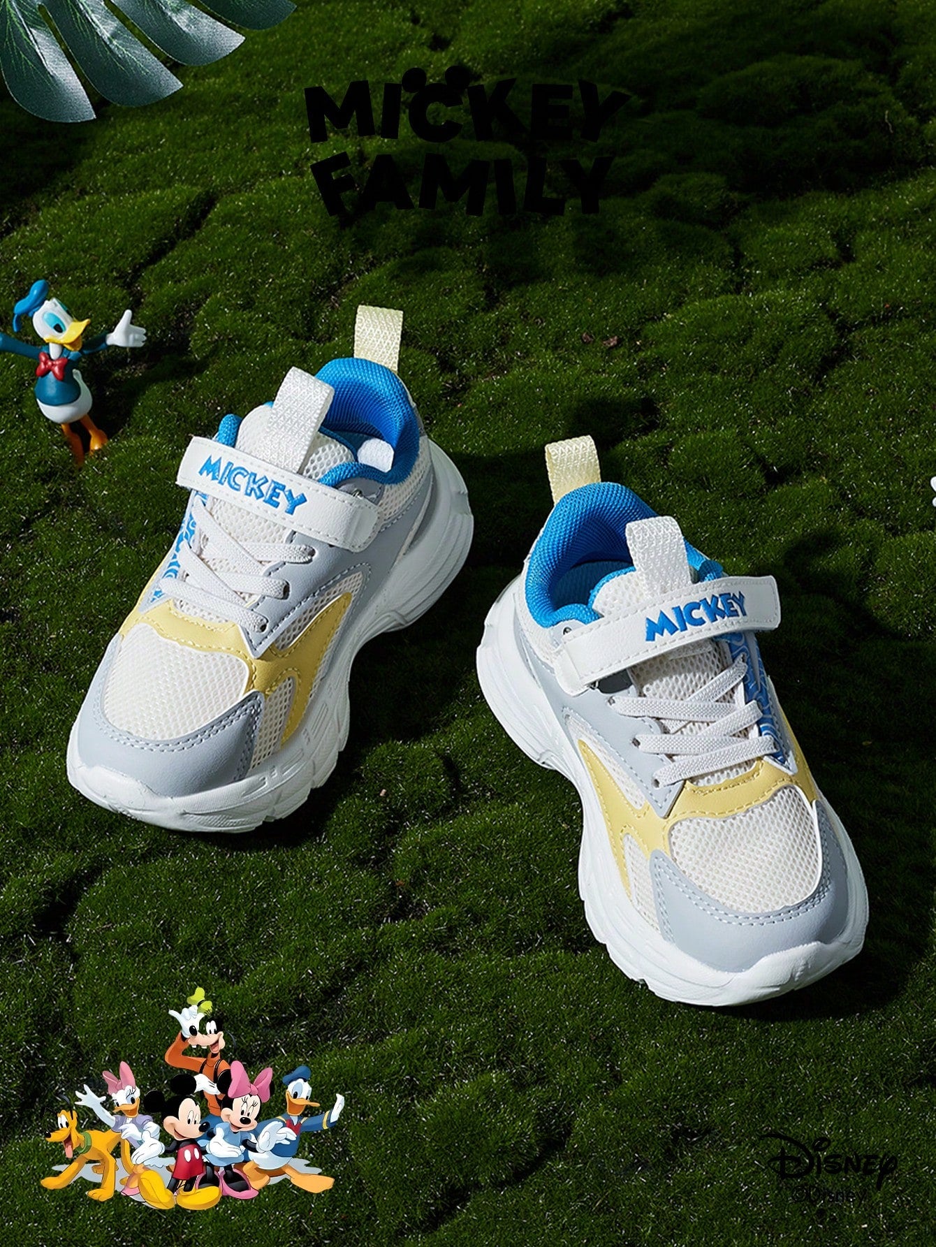 Mickey Family Children's Sports Shoes Blue