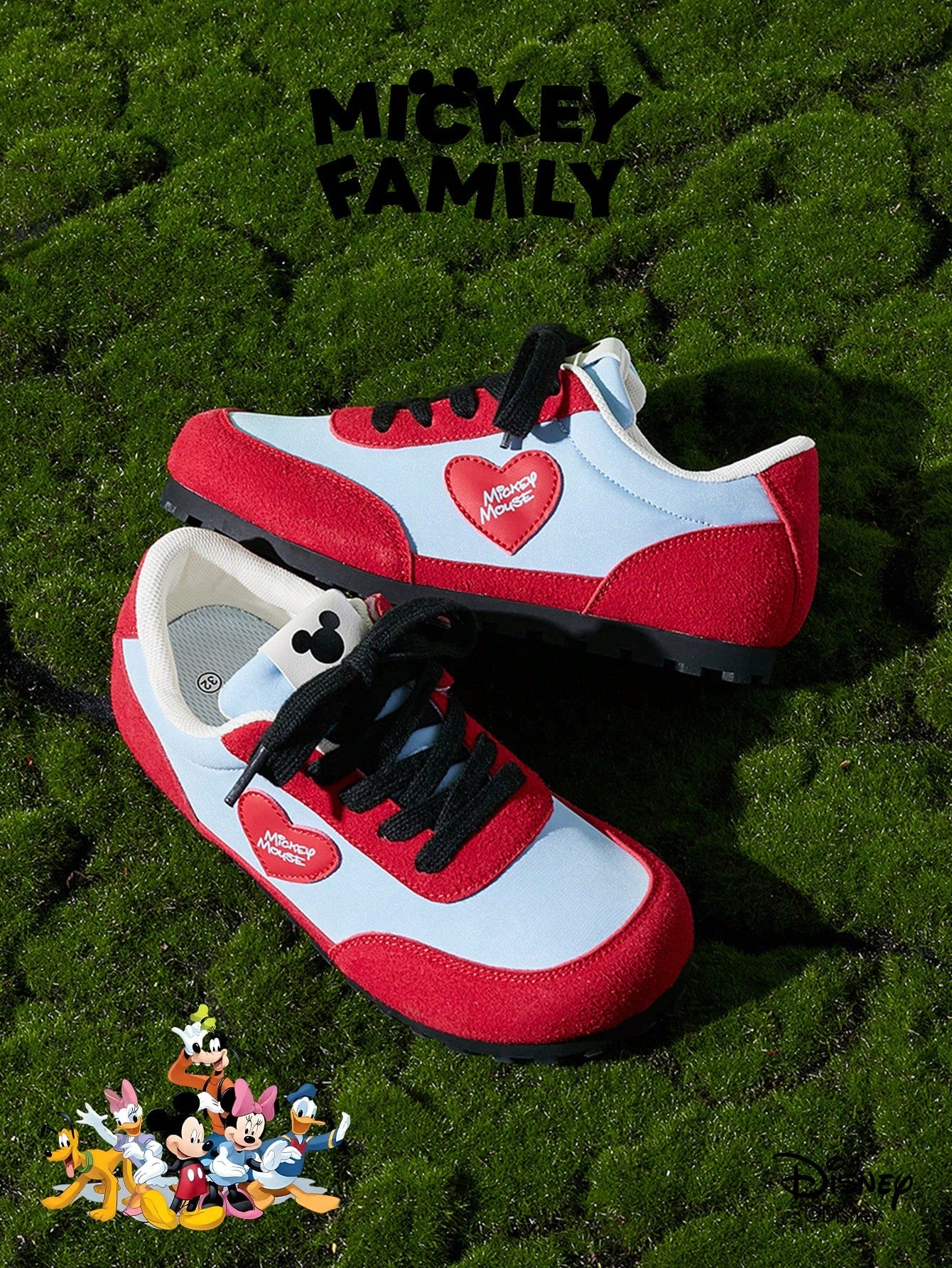A Pair Of Disney Official Mickey Family Children's Sports Shoes