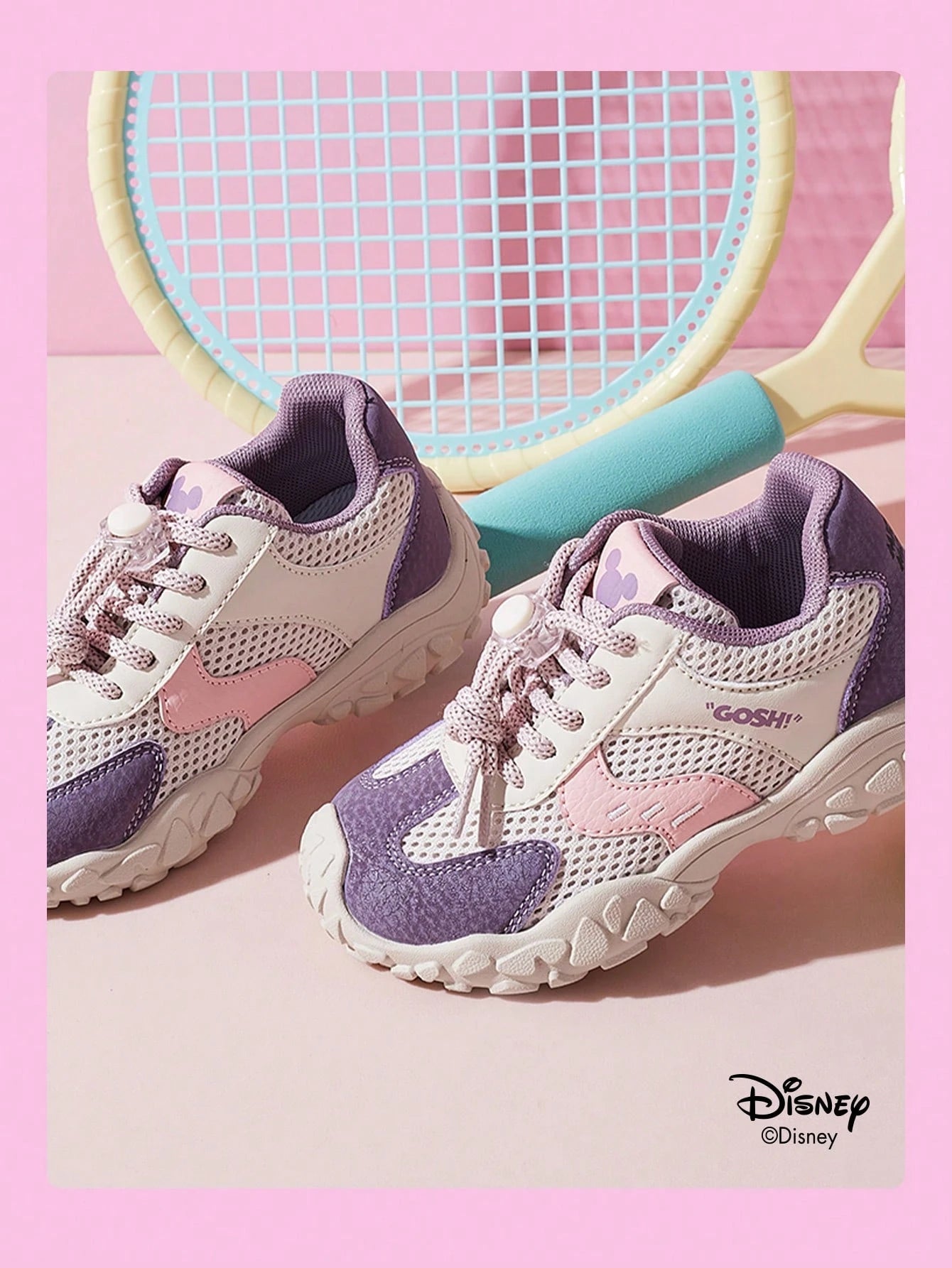 A Pair Of Disney Official Mickey Family Children's Sports Shoes