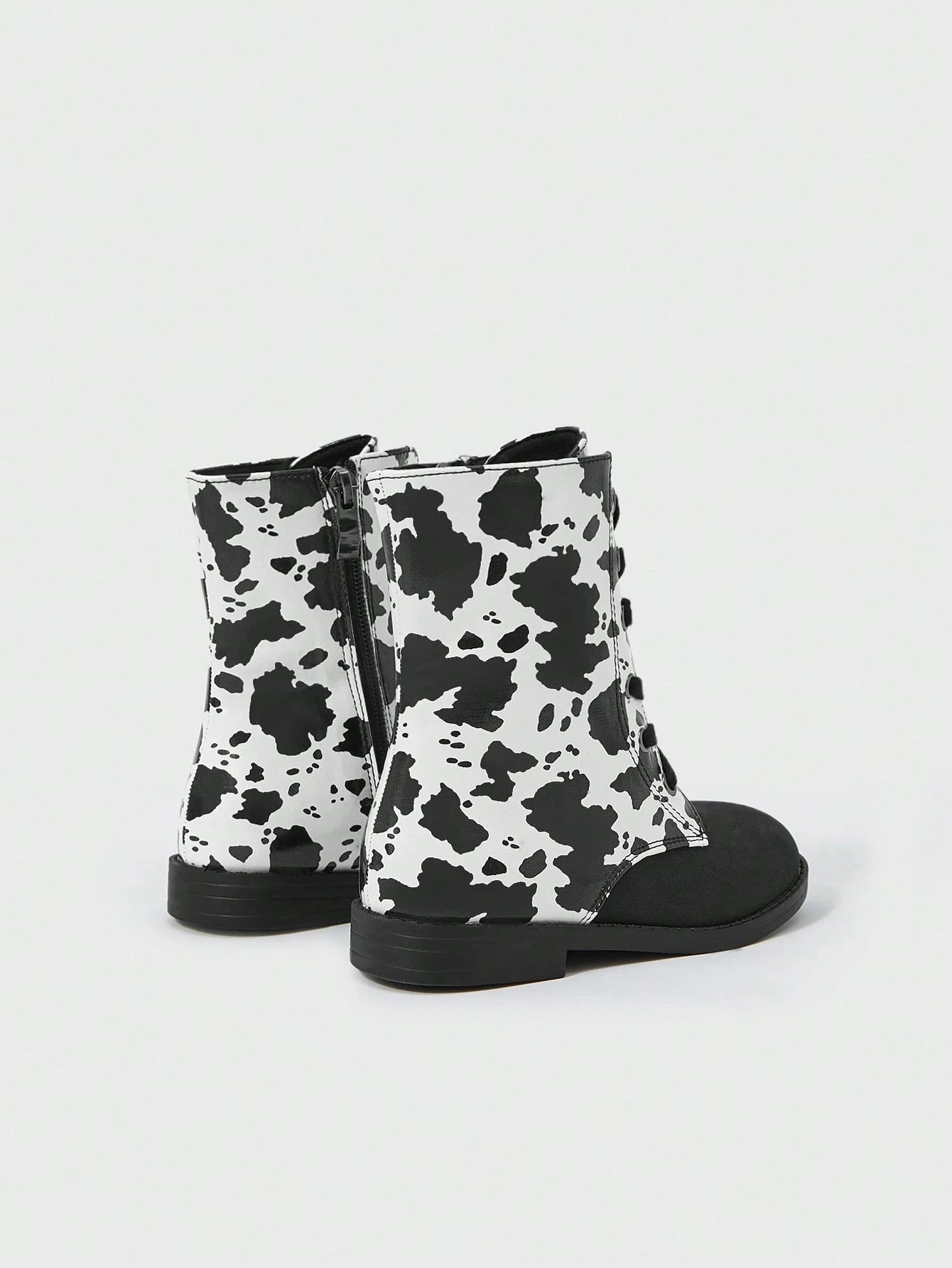 Patchwork & Graffiti Design Street Style Waterproof And Breathable Shoes For Girls