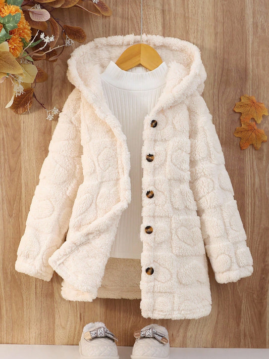 Long Sleeve Single-Breasted Casual Hooded Jacket