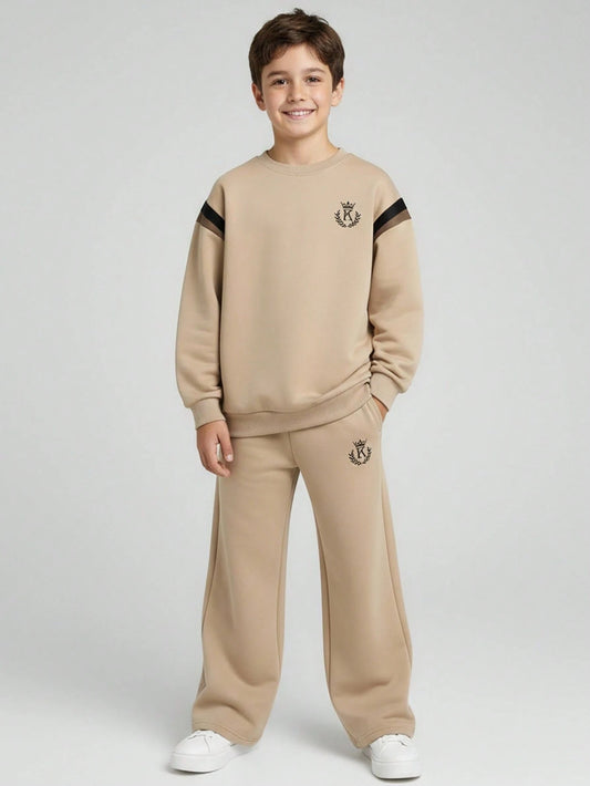 2pcs Boys Back To School Outfit Set