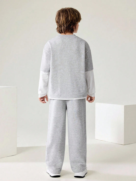 Tween Boy 2pcs Outfit Set