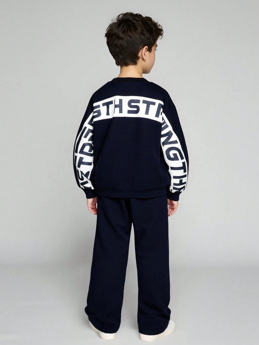 Tween Boy 2pcs Set Blue
