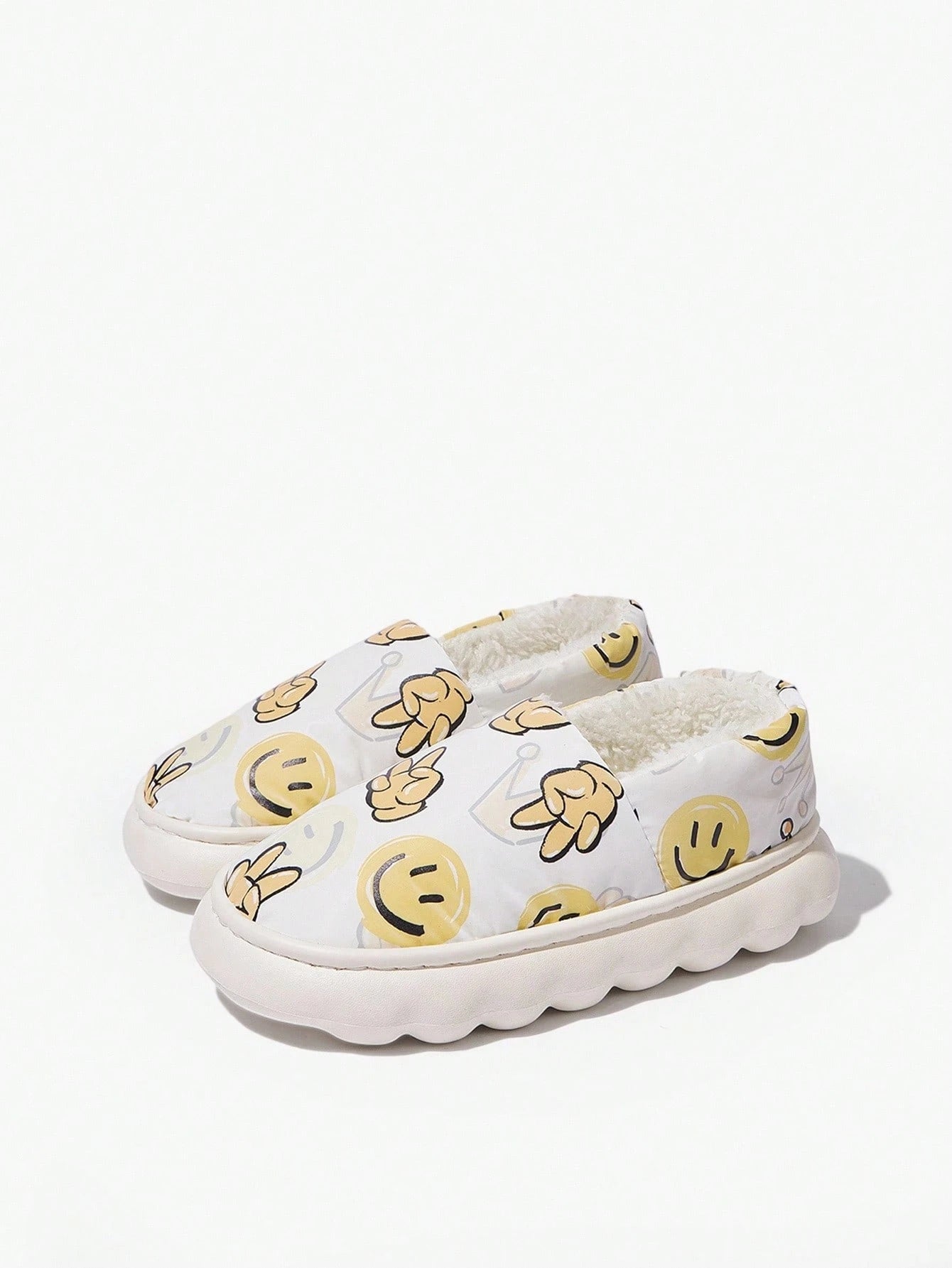 Children Soft Plush Warm Winter Home Shoes