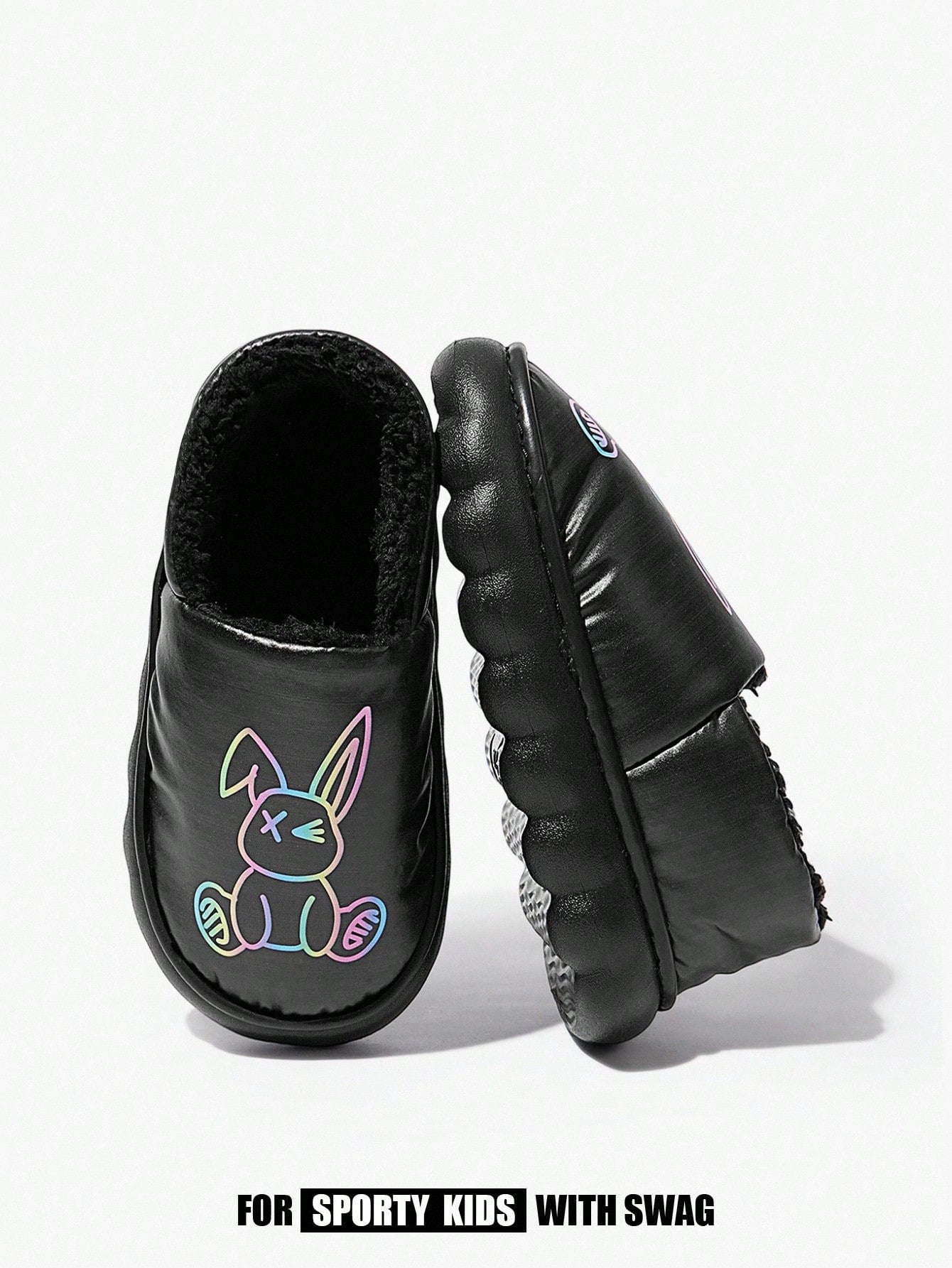 Cartoon Rabbit Children Boy Indoor Slippers