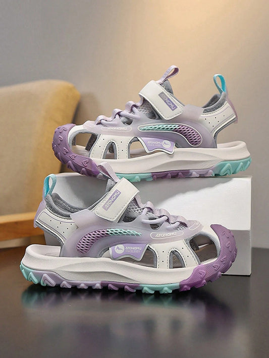 Girls Outdoor Style Anti-Slip Wear-Resistant Sports Sandals