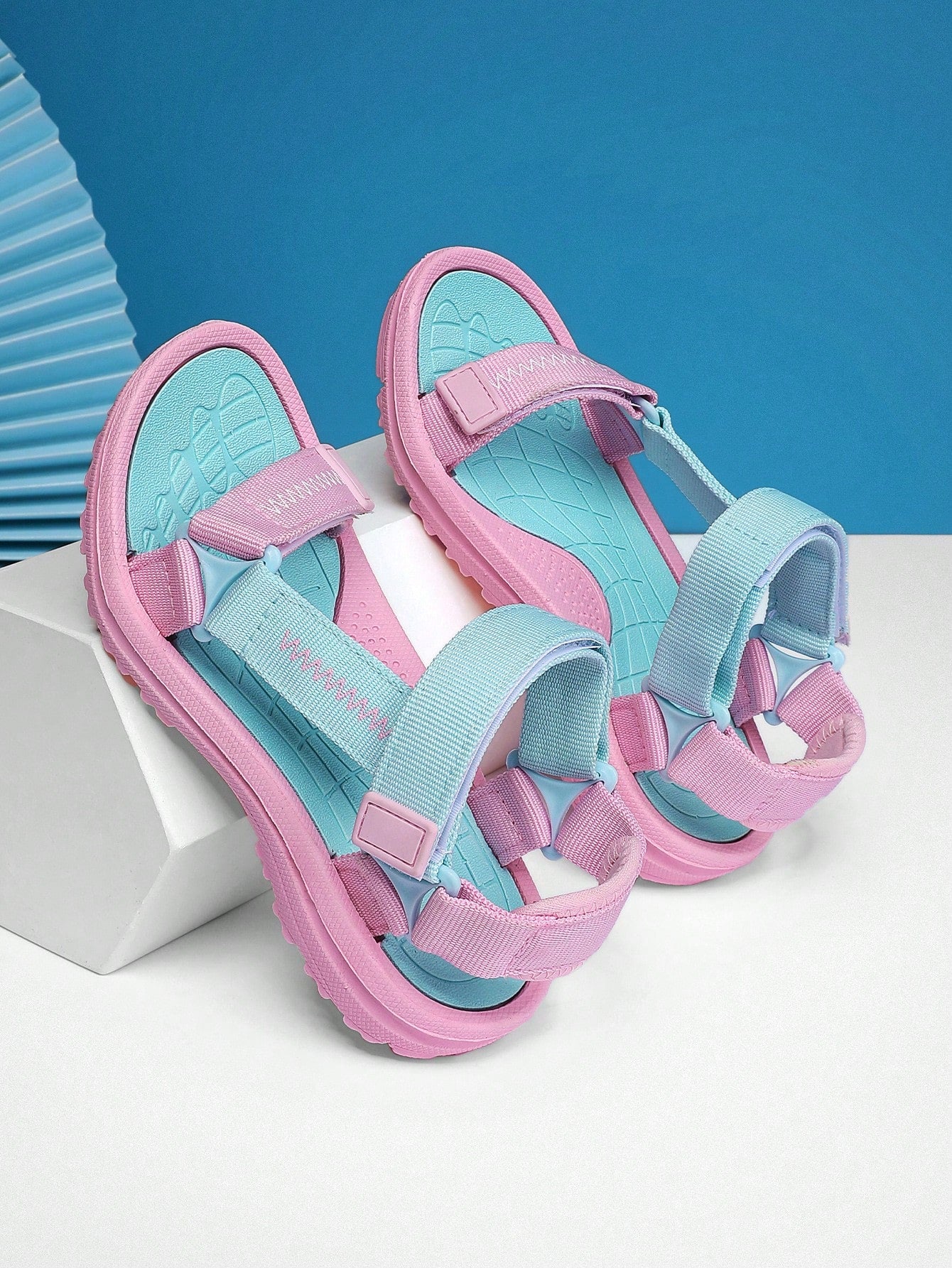 Kids' Summer Sports Sandals, Lightweight Breathable Comfortable Double Strap