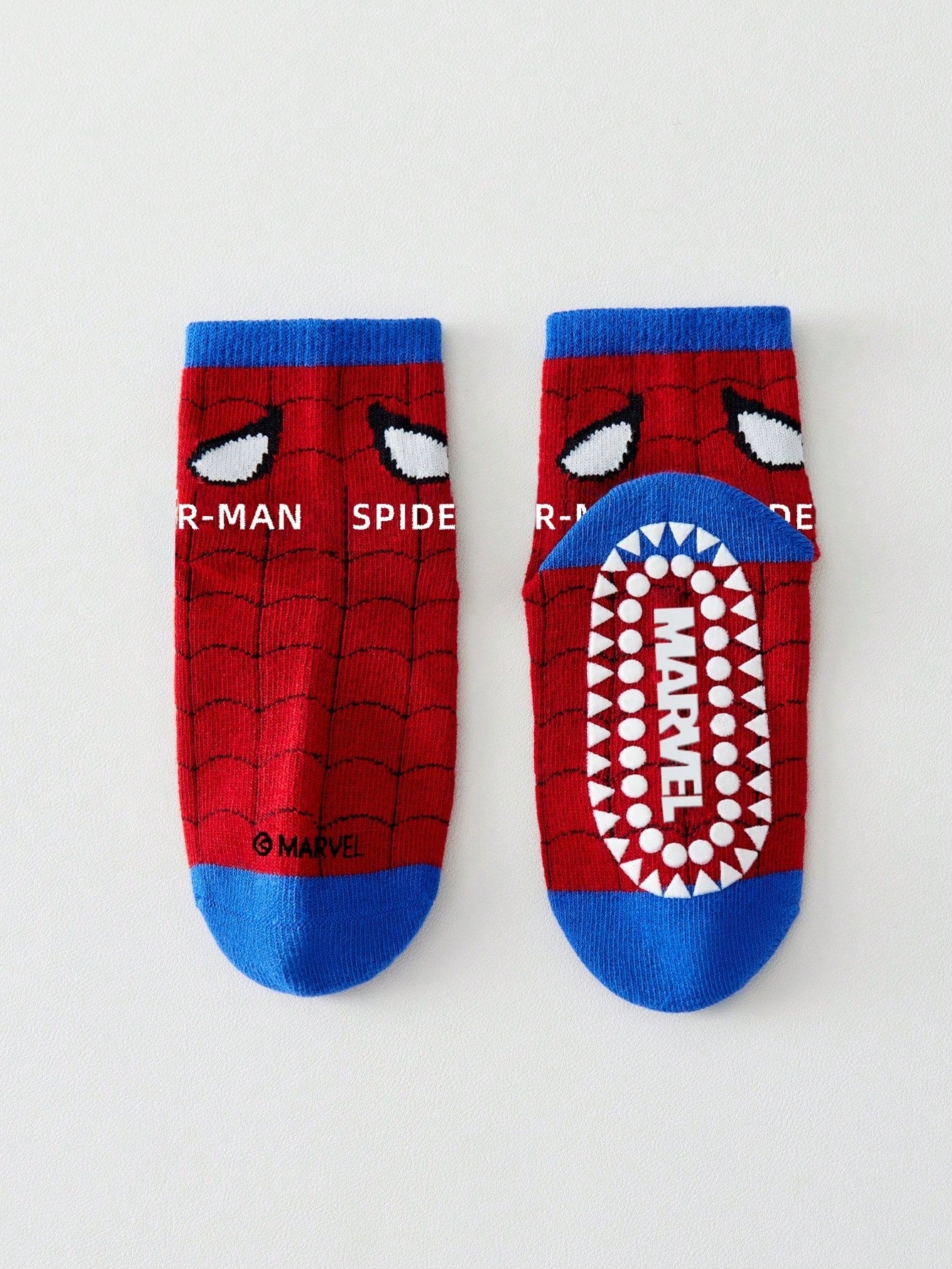 5 Pairs Of Children's Spider-Man Themed Socks
