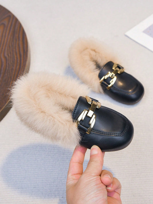 Fashionable Furry Toddler Shoes
