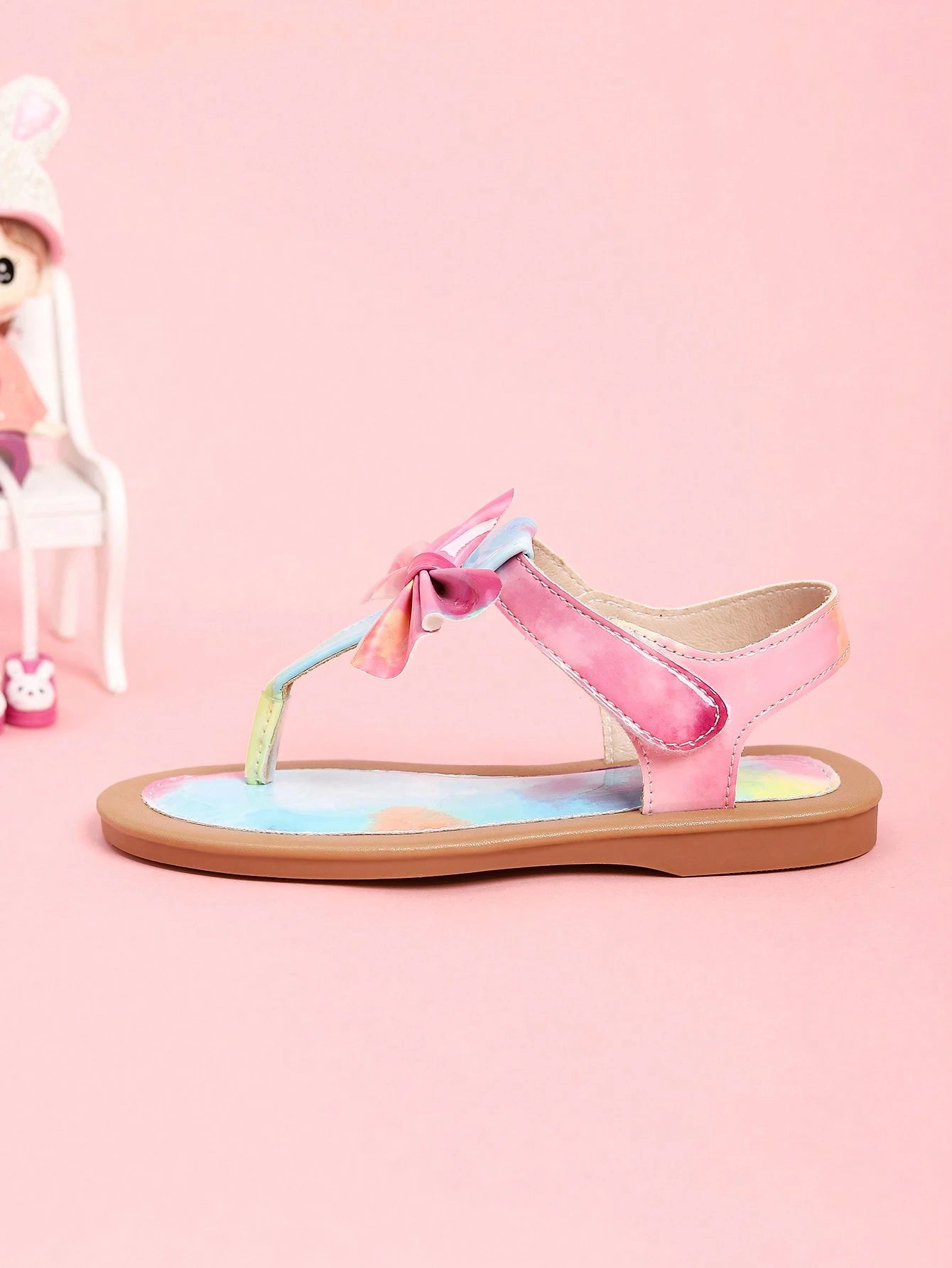 Cute Girls Daily Casual Princess Flat Beach Sandals